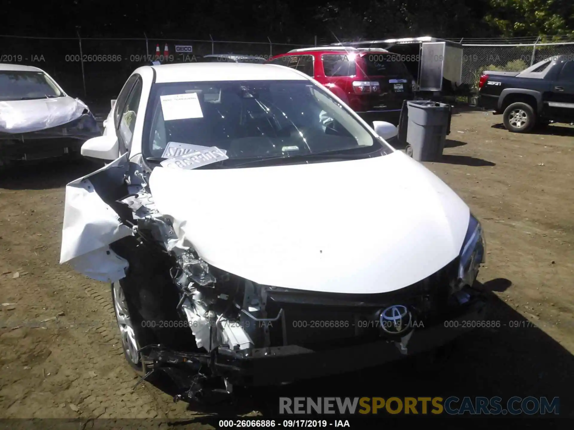 6 Photograph of a damaged car 5YFBURHE3KP920716 TOYOTA COROLLA 2019