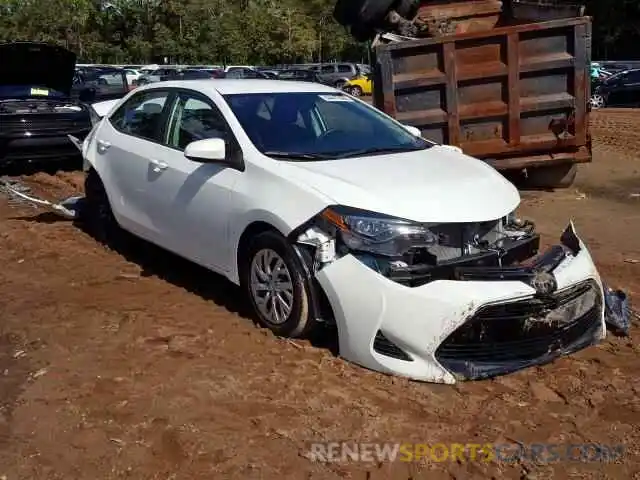 1 Photograph of a damaged car 5YFBURHE3KP921039 TOYOTA COROLLA 2019