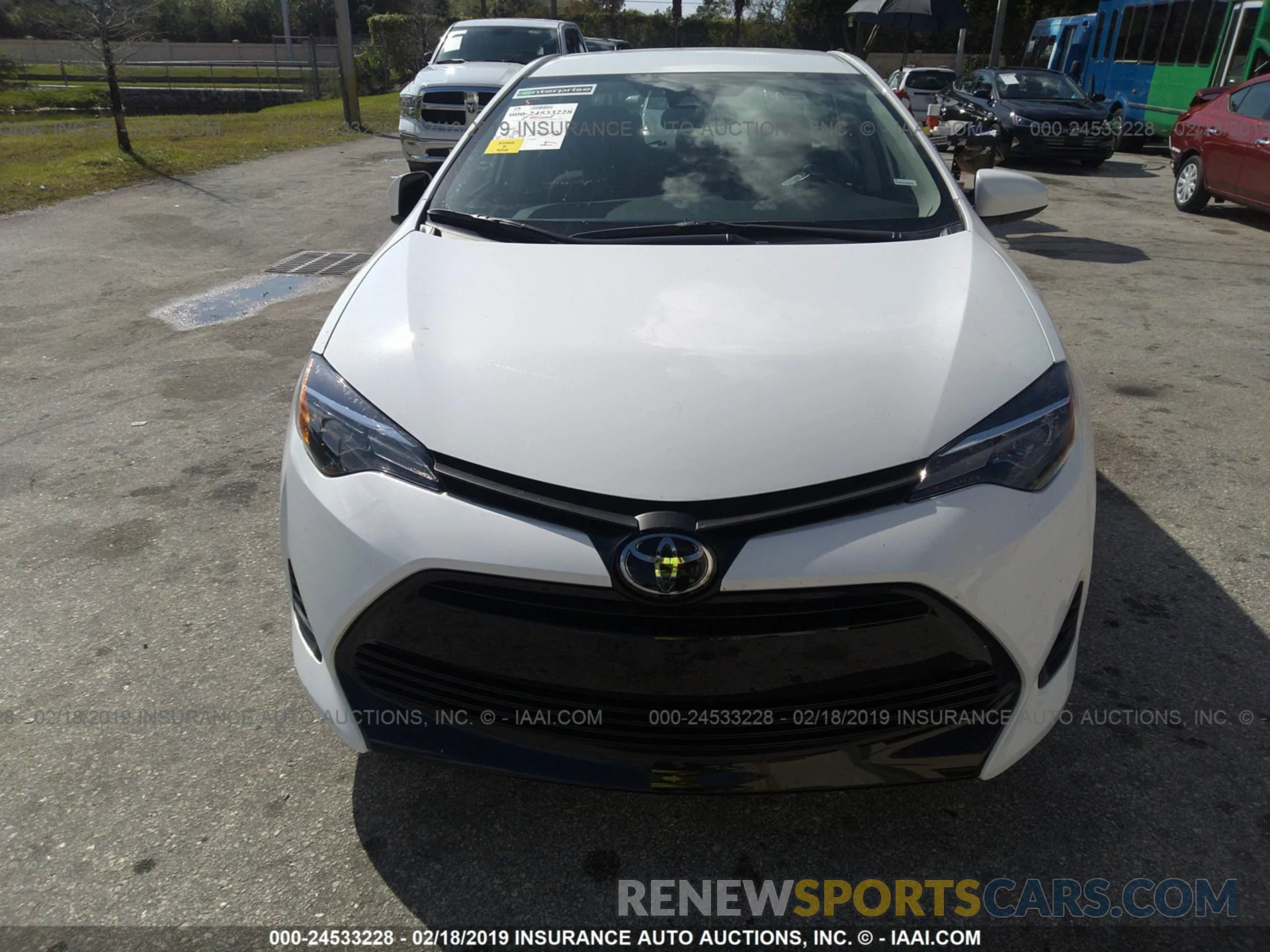 6 Photograph of a damaged car 5YFBURHE3KP921199 TOYOTA COROLLA 2019