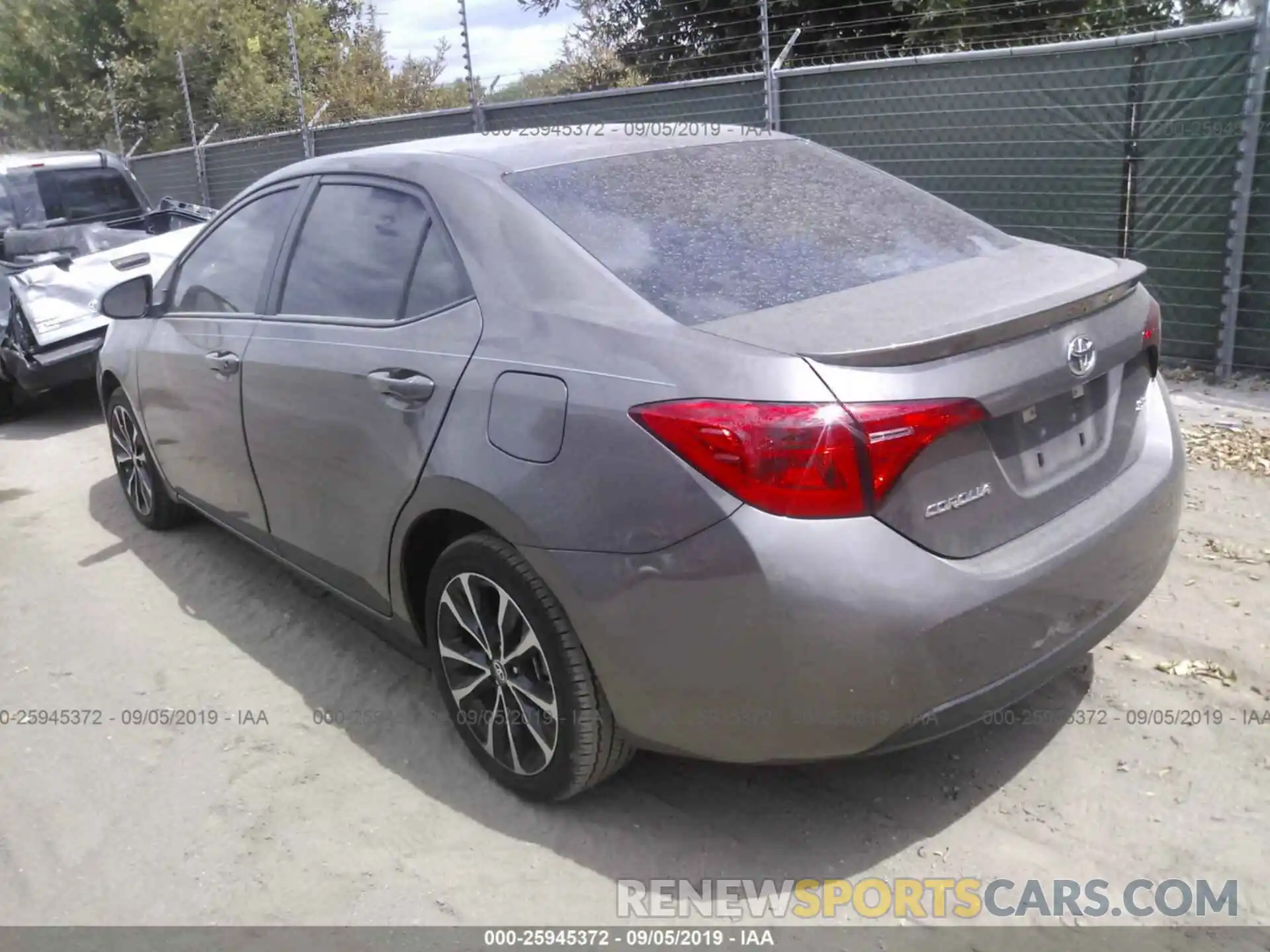 3 Photograph of a damaged car 5YFBURHE3KP921347 TOYOTA COROLLA 2019