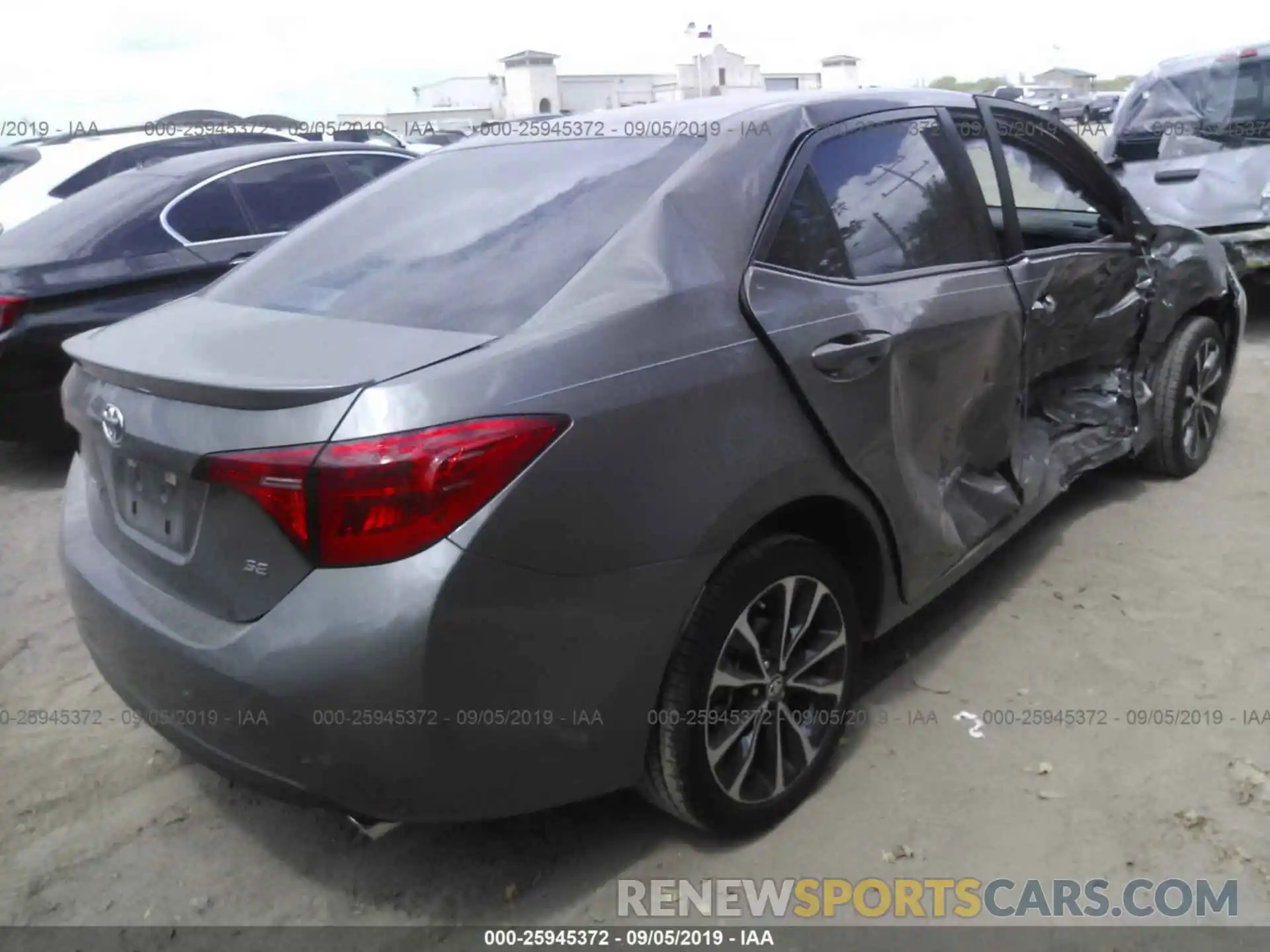 4 Photograph of a damaged car 5YFBURHE3KP921347 TOYOTA COROLLA 2019