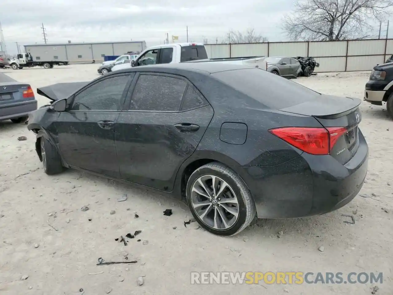 2 Photograph of a damaged car 5YFBURHE3KP921350 TOYOTA COROLLA 2019