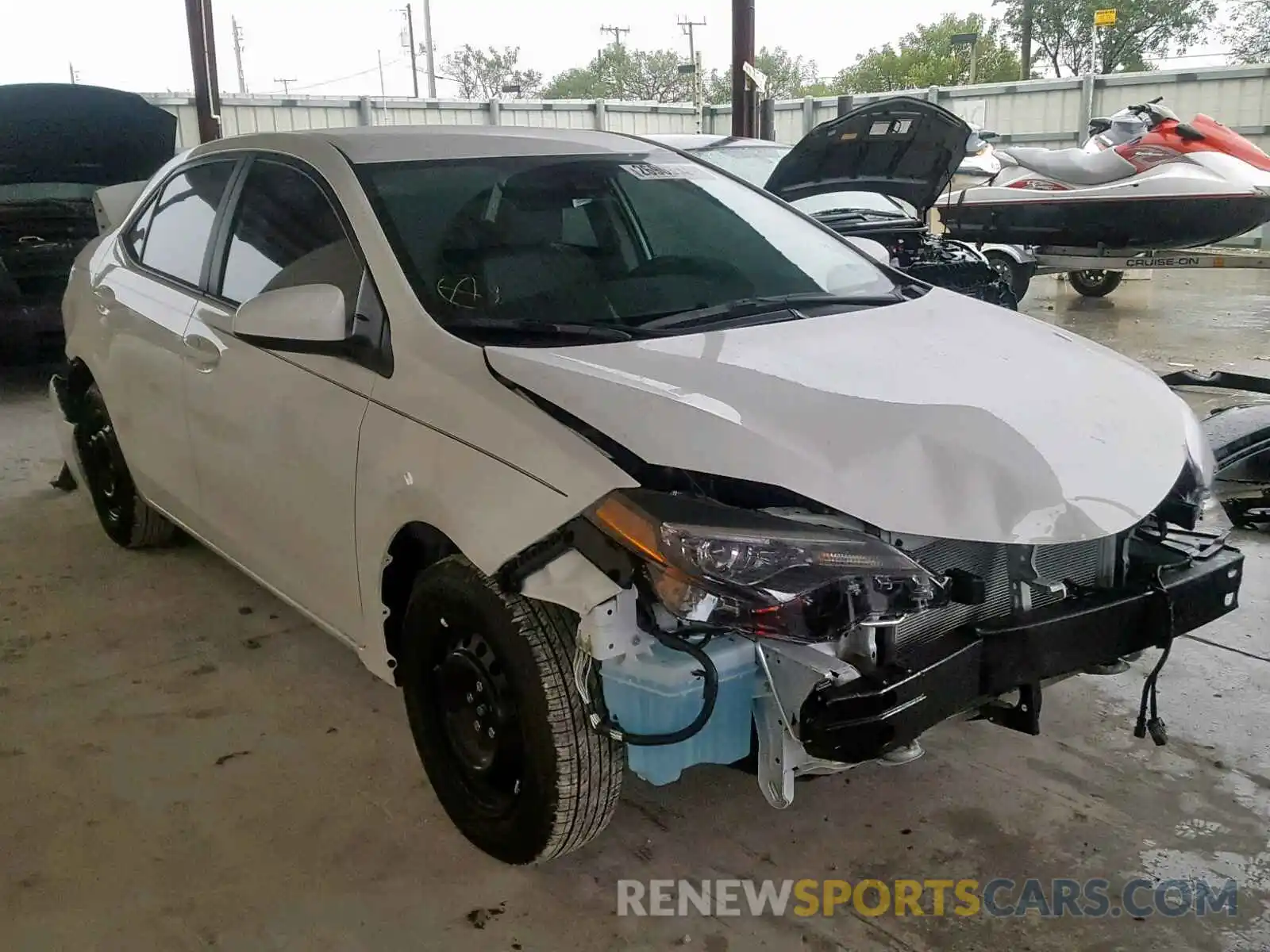 1 Photograph of a damaged car 5YFBURHE3KP922871 TOYOTA COROLLA 2019