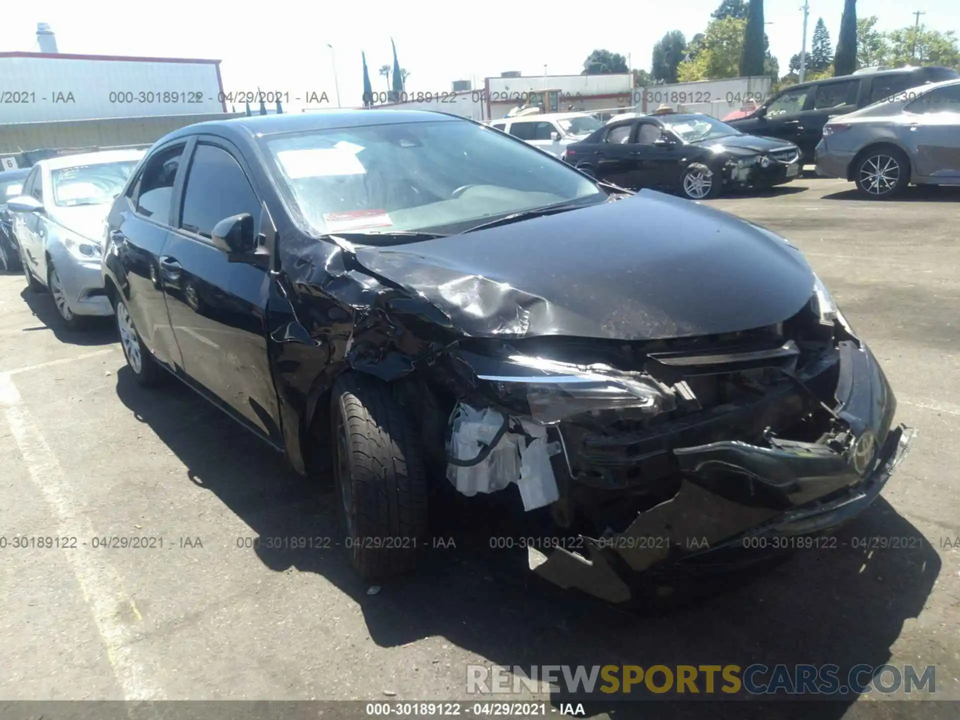 6 Photograph of a damaged car 5YFBURHE3KP923101 TOYOTA COROLLA 2019