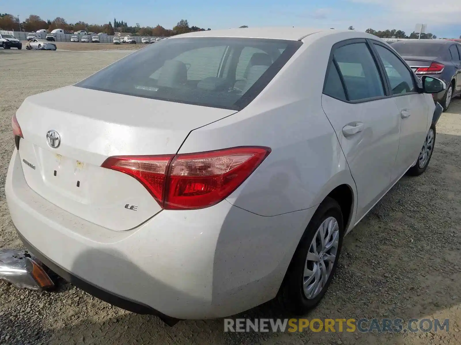 4 Photograph of a damaged car 5YFBURHE3KP923261 TOYOTA COROLLA 2019