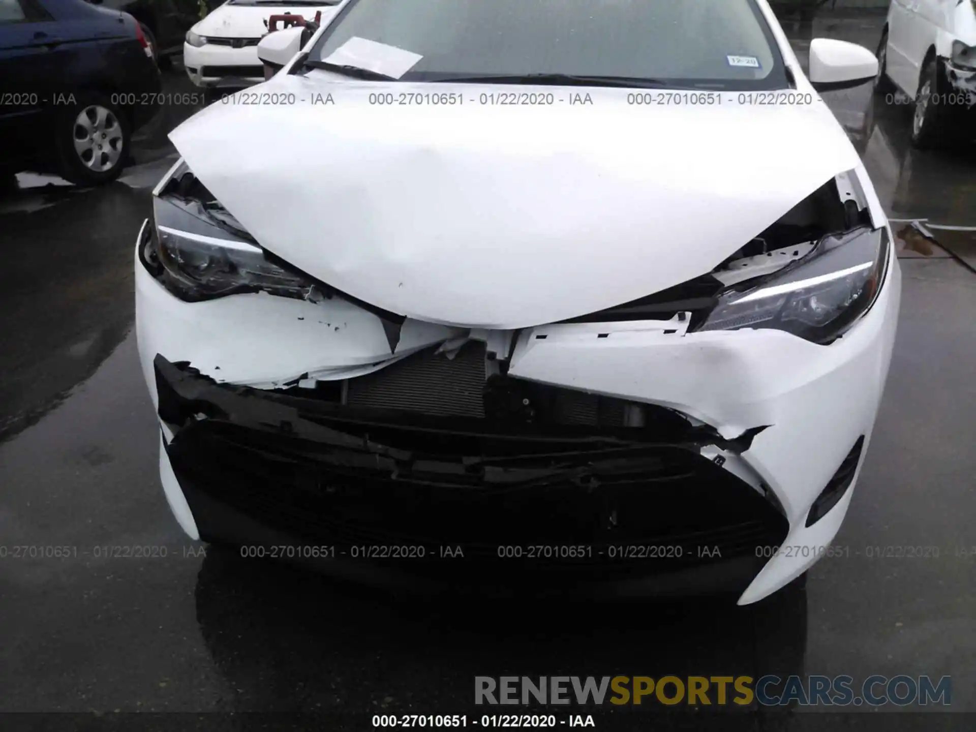 6 Photograph of a damaged car 5YFBURHE3KP924300 TOYOTA COROLLA 2019