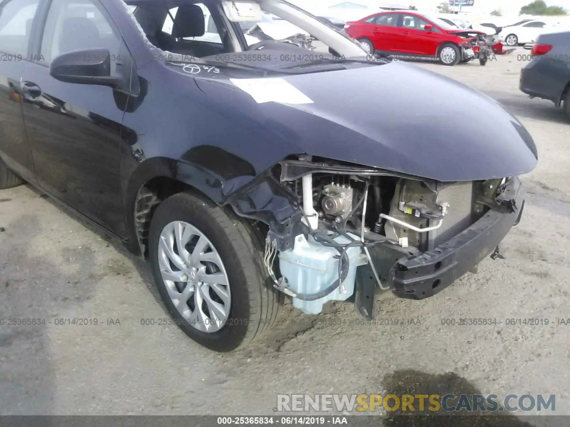 6 Photograph of a damaged car 5YFBURHE3KP925561 TOYOTA COROLLA 2019