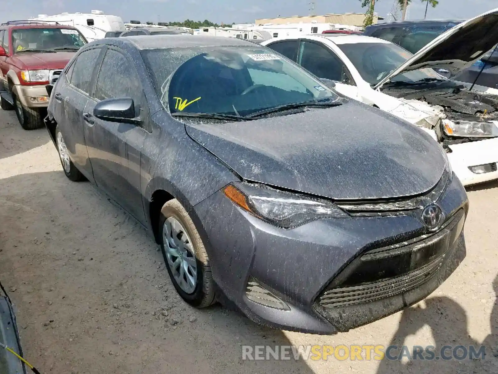 1 Photograph of a damaged car 5YFBURHE3KP925916 TOYOTA COROLLA 2019