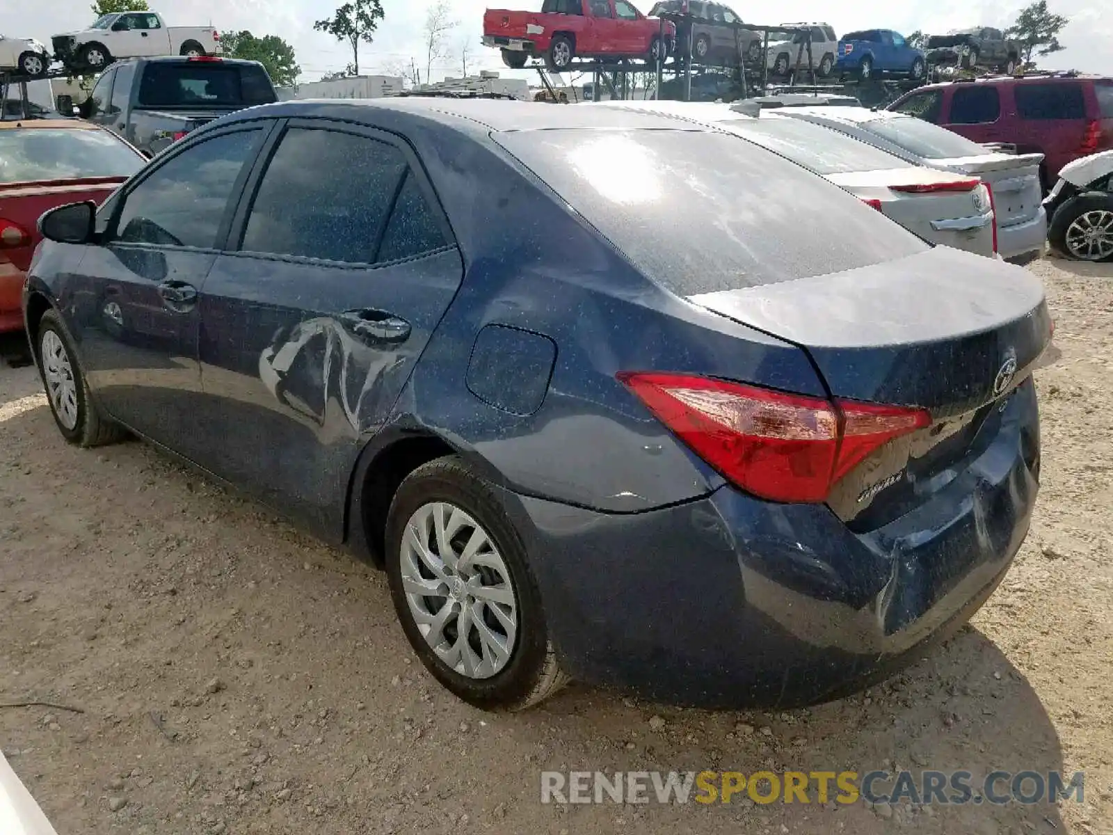 3 Photograph of a damaged car 5YFBURHE3KP925916 TOYOTA COROLLA 2019