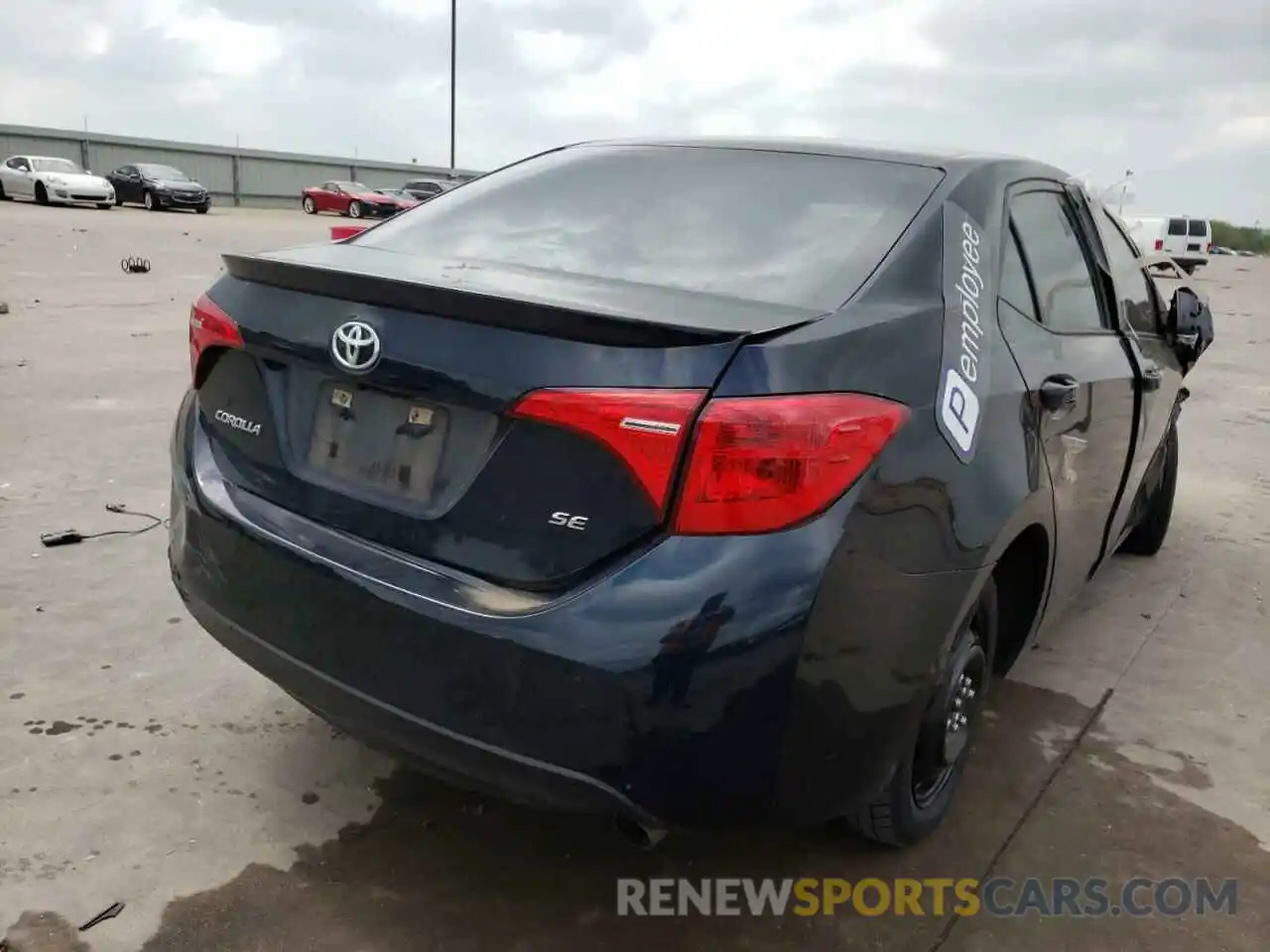 4 Photograph of a damaged car 5YFBURHE3KP926564 TOYOTA COROLLA 2019