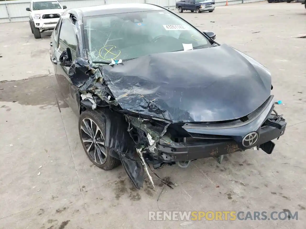 9 Photograph of a damaged car 5YFBURHE3KP926564 TOYOTA COROLLA 2019