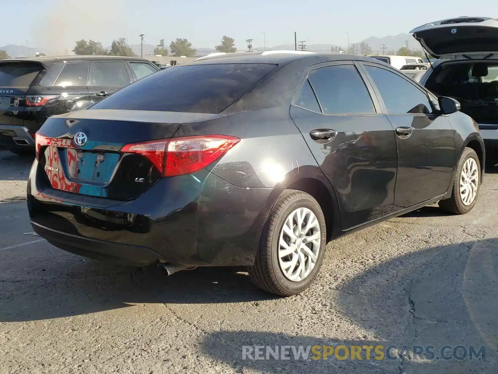 4 Photograph of a damaged car 5YFBURHE3KP926743 TOYOTA COROLLA 2019