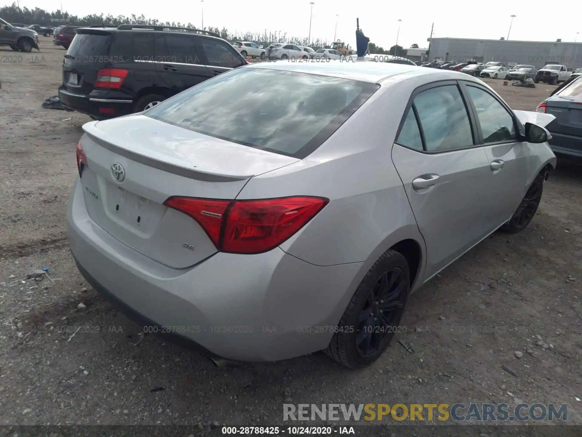 4 Photograph of a damaged car 5YFBURHE3KP927102 TOYOTA COROLLA 2019