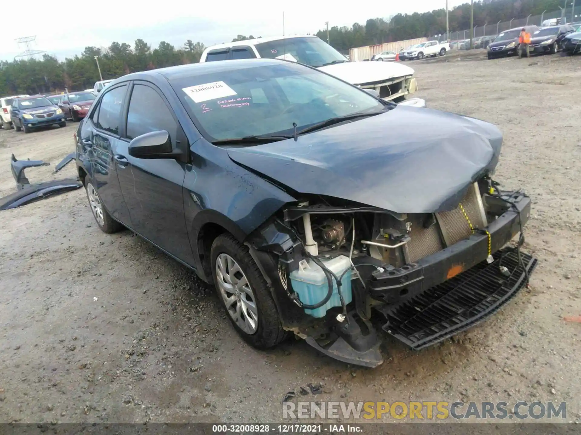 1 Photograph of a damaged car 5YFBURHE3KP927326 TOYOTA COROLLA 2019