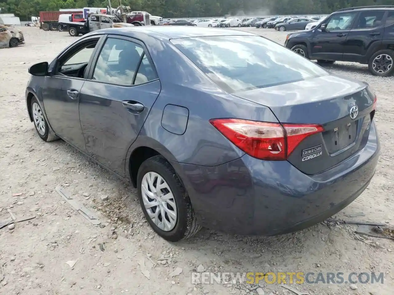 3 Photograph of a damaged car 5YFBURHE3KP927410 TOYOTA COROLLA 2019