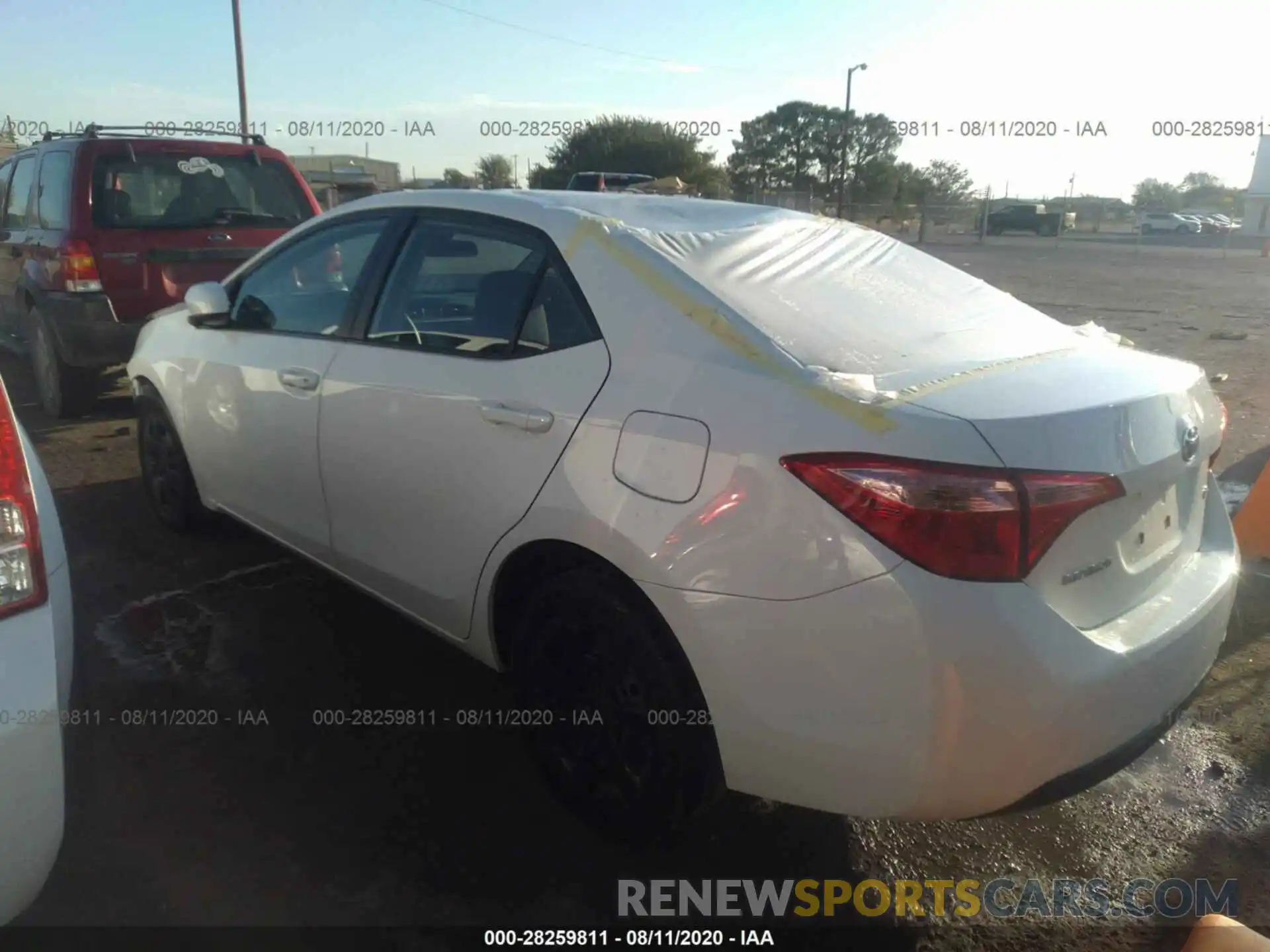 3 Photograph of a damaged car 5YFBURHE3KP928234 TOYOTA COROLLA 2019