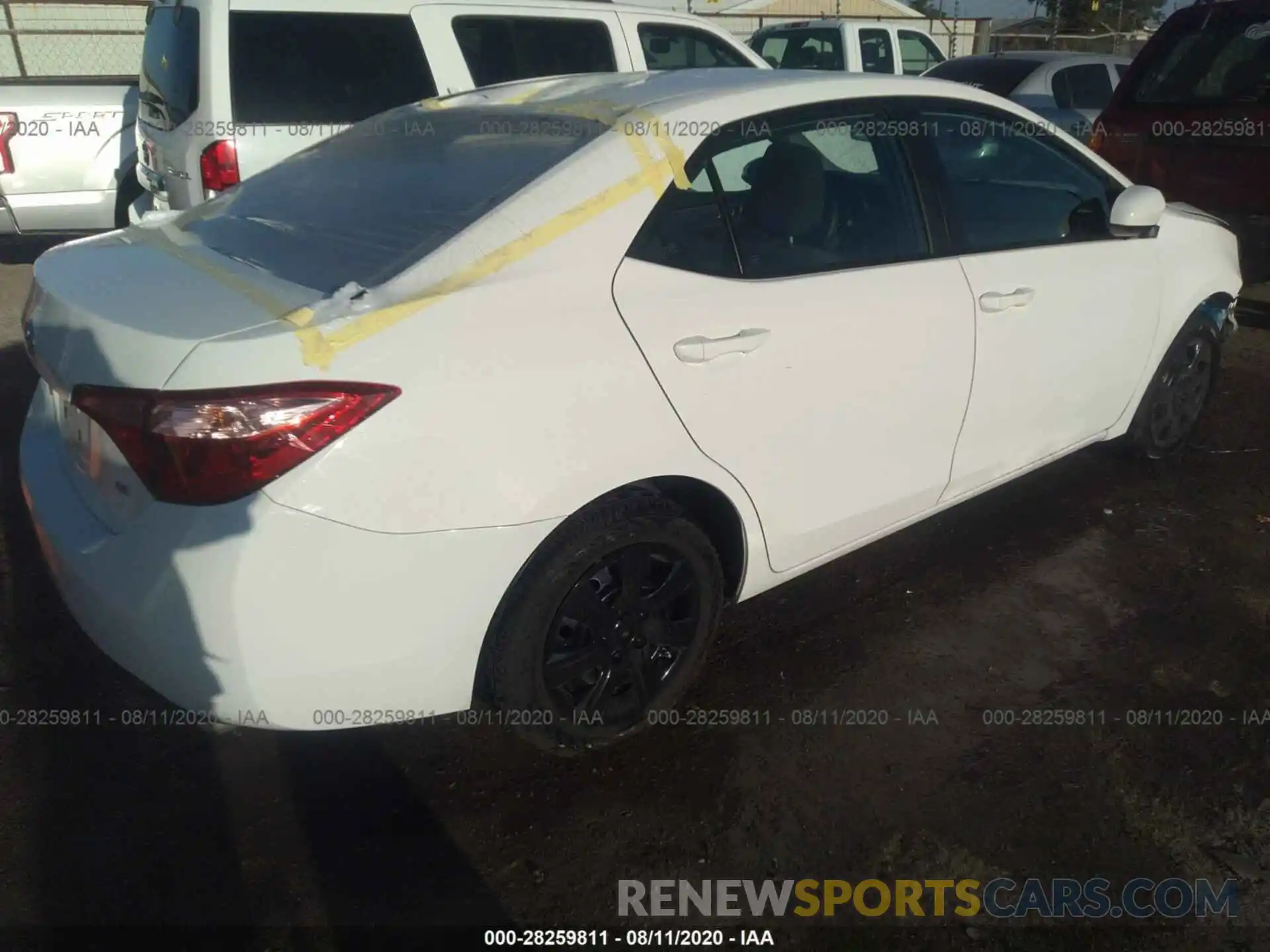 4 Photograph of a damaged car 5YFBURHE3KP928234 TOYOTA COROLLA 2019