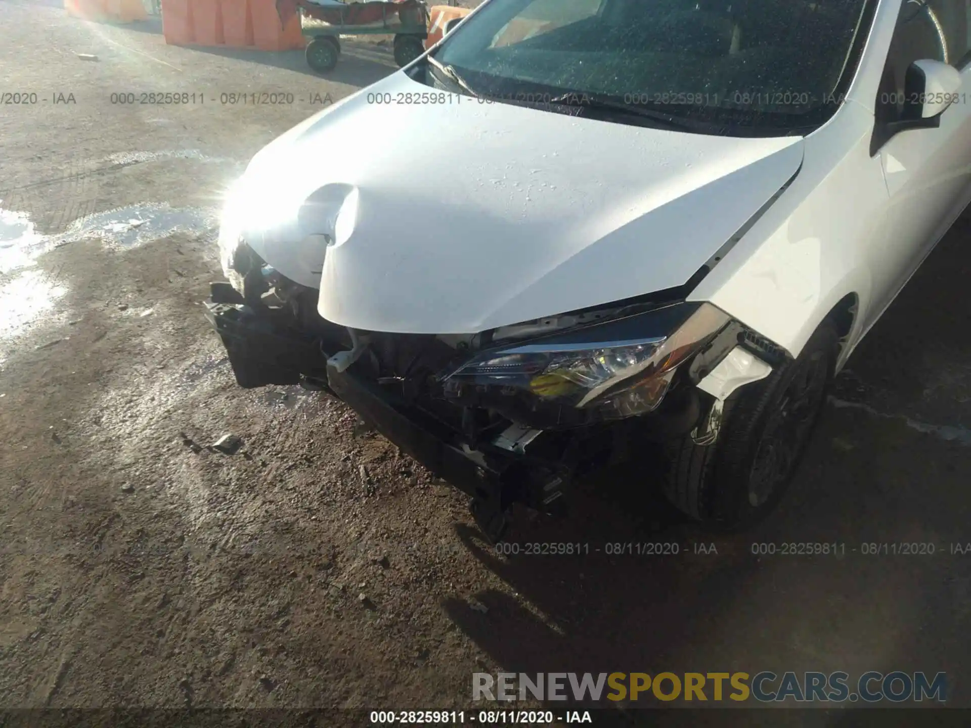 6 Photograph of a damaged car 5YFBURHE3KP928234 TOYOTA COROLLA 2019