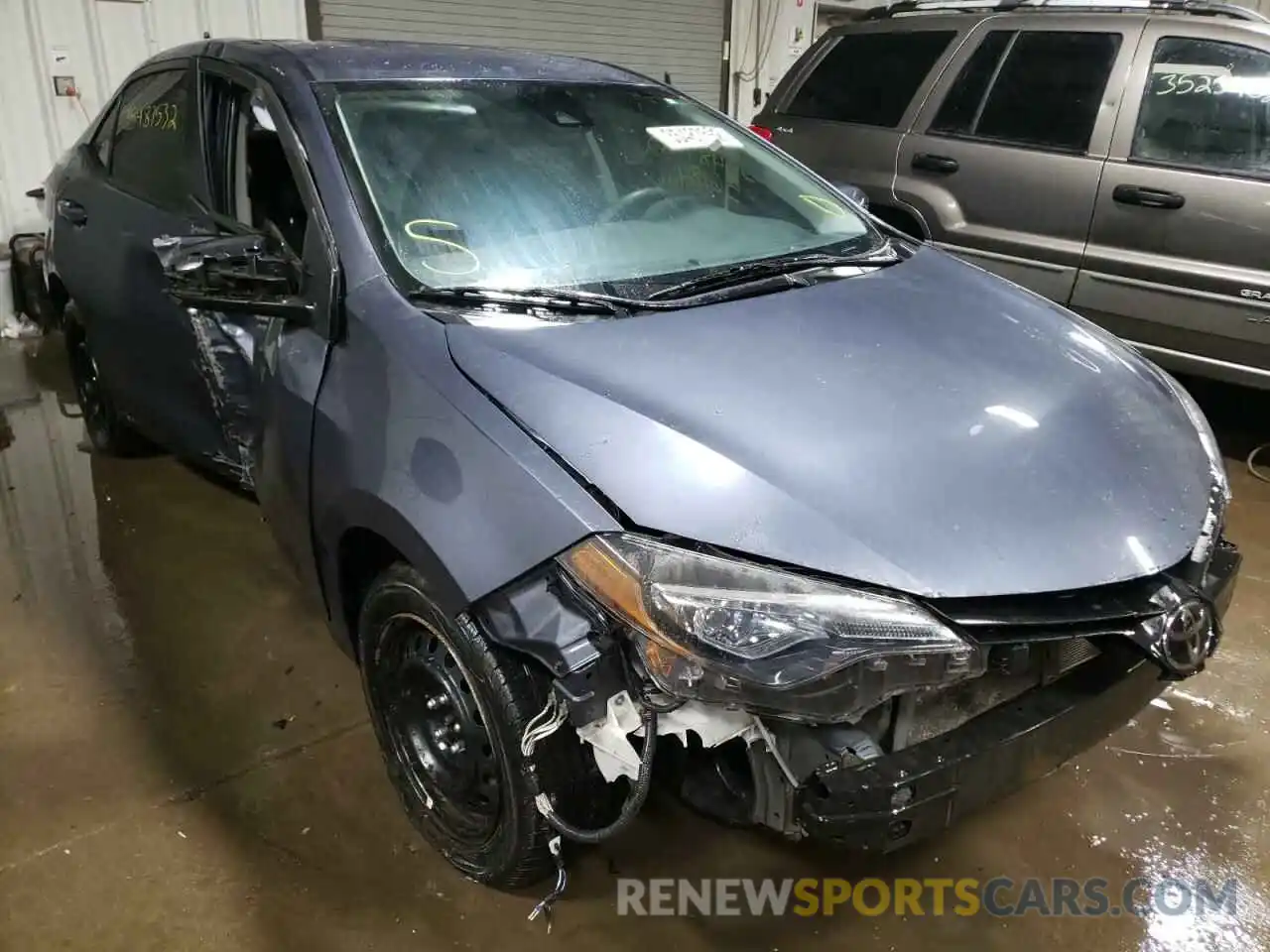 1 Photograph of a damaged car 5YFBURHE3KP928329 TOYOTA COROLLA 2019