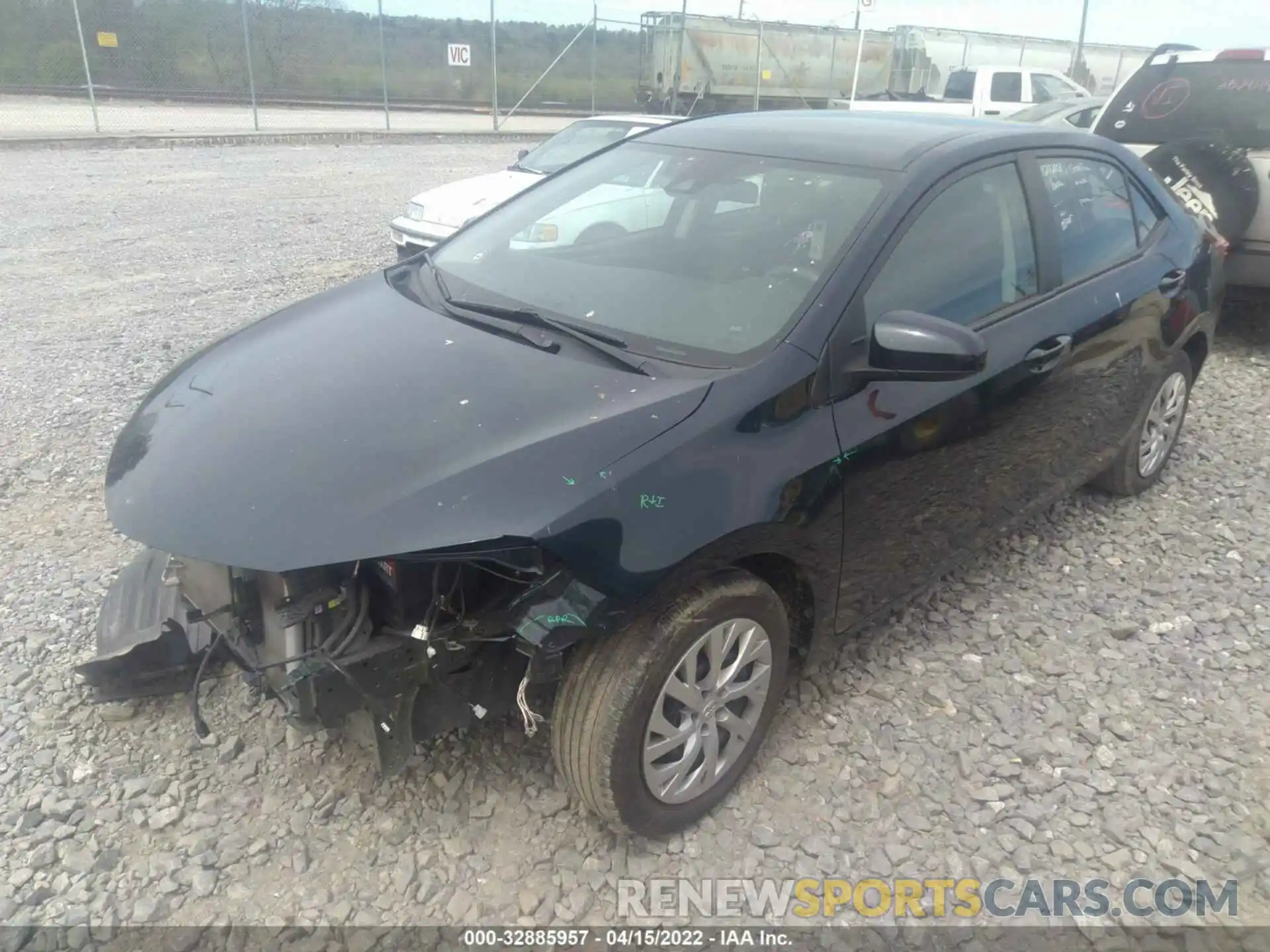 2 Фотография поврежденного автомобиля 5YFBURHE3KP929478 TOYOTA COROLLA 2019