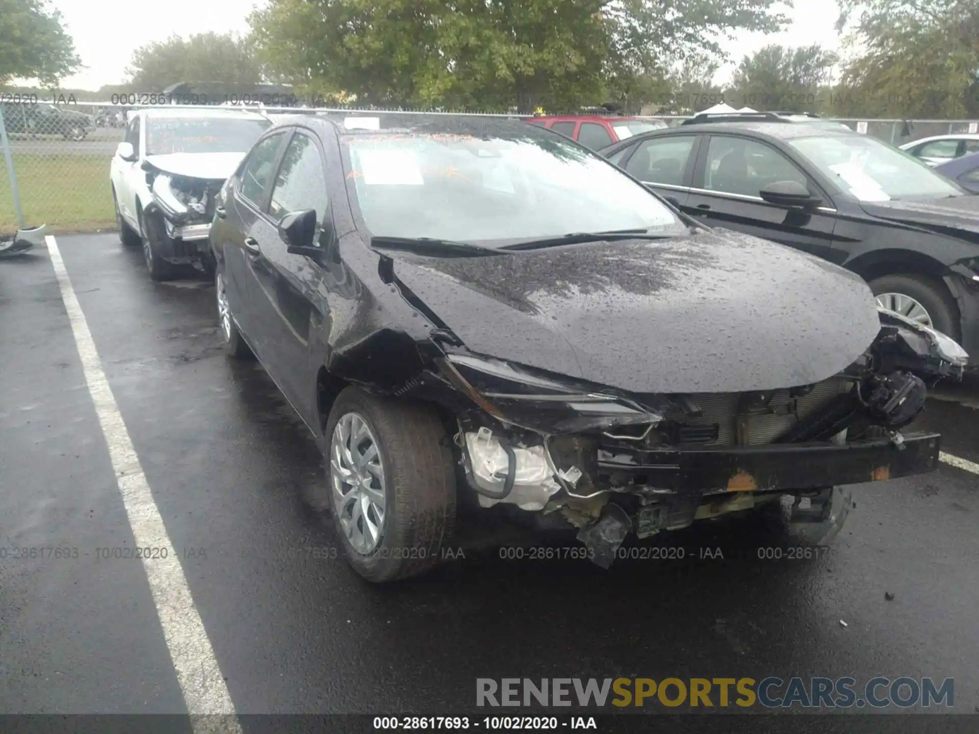 1 Photograph of a damaged car 5YFBURHE3KP929741 TOYOTA COROLLA 2019