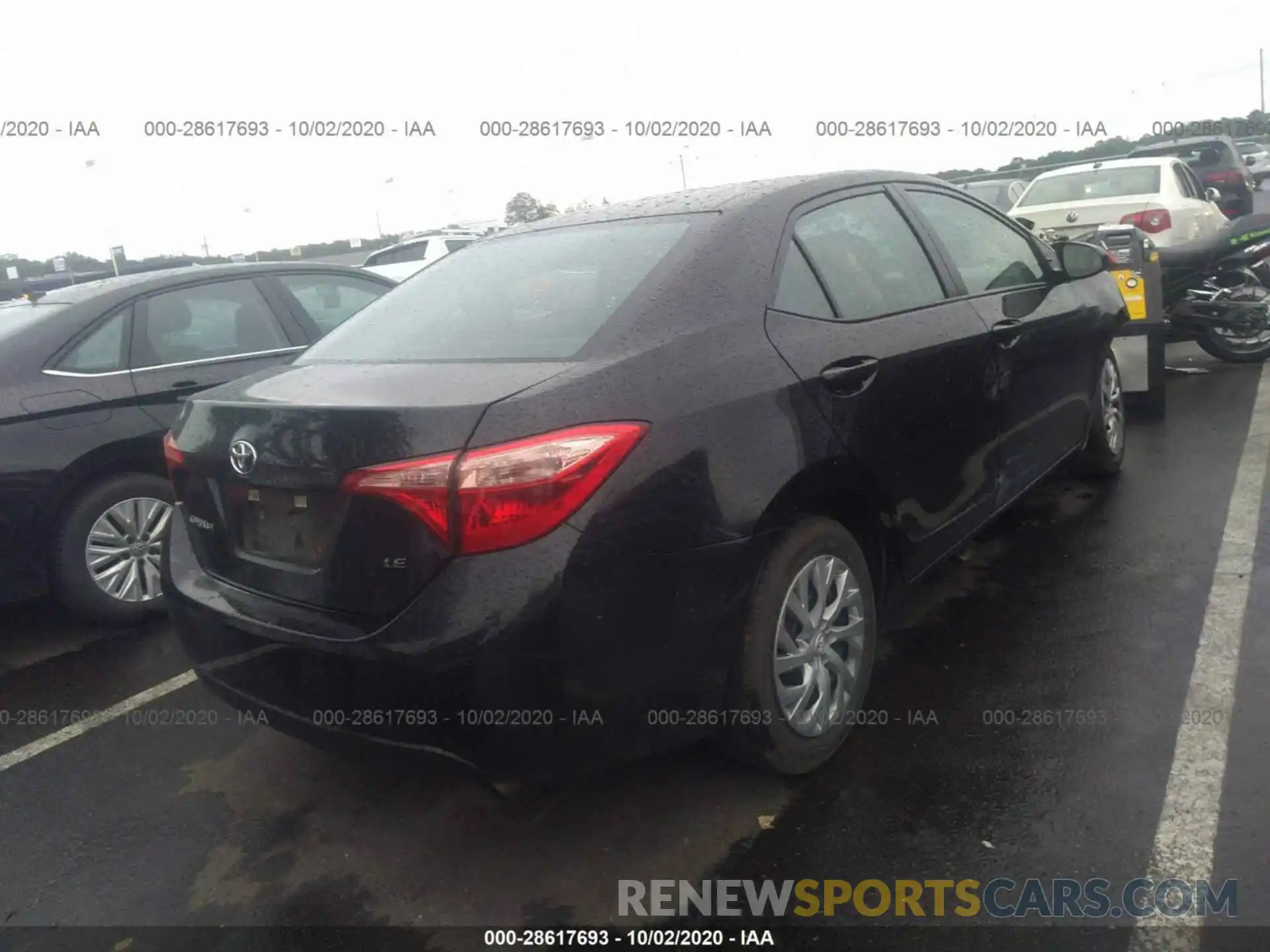 4 Photograph of a damaged car 5YFBURHE3KP929741 TOYOTA COROLLA 2019