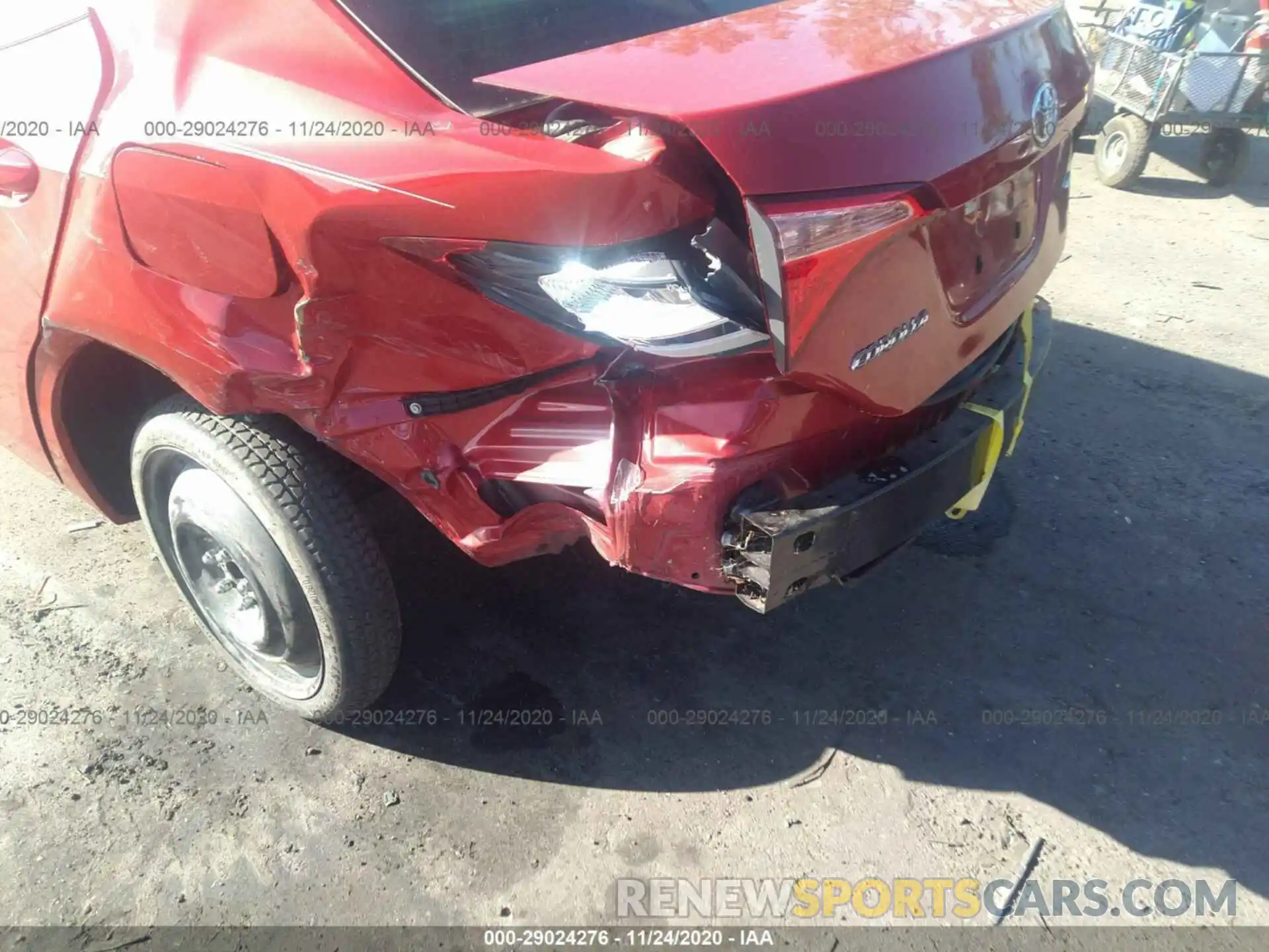 6 Photograph of a damaged car 5YFBURHE3KP929948 TOYOTA COROLLA 2019