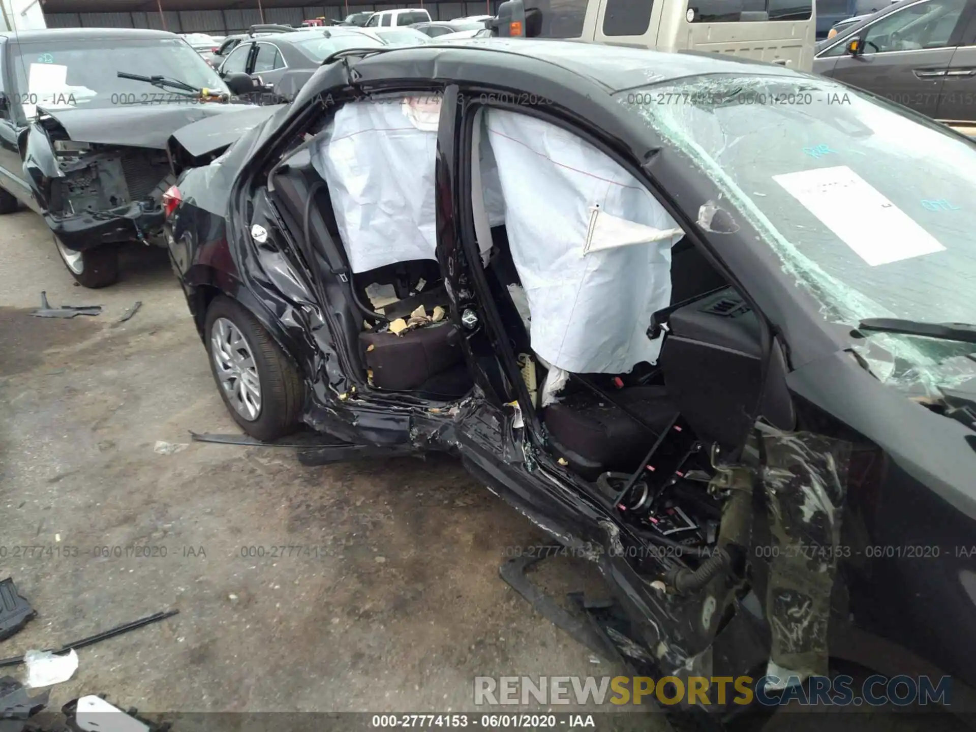 6 Photograph of a damaged car 5YFBURHE3KP930064 TOYOTA COROLLA 2019