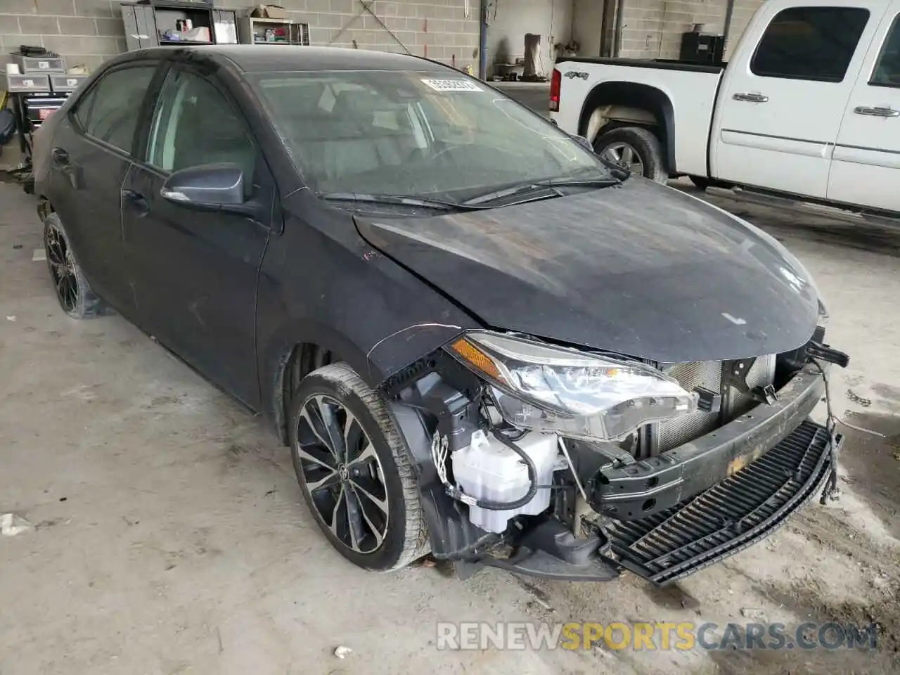 1 Photograph of a damaged car 5YFBURHE3KP930274 TOYOTA COROLLA 2019