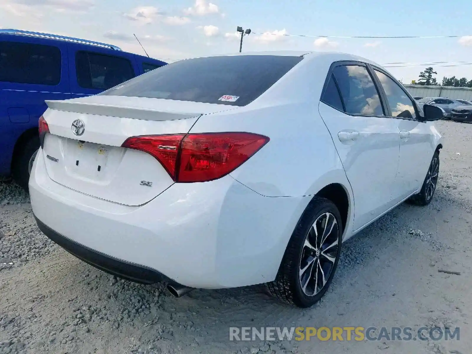 4 Photograph of a damaged car 5YFBURHE3KP930288 TOYOTA COROLLA 2019