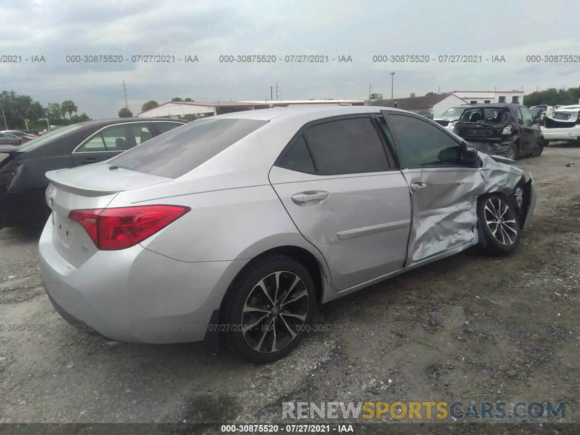 4 Photograph of a damaged car 5YFBURHE3KP932266 TOYOTA COROLLA 2019