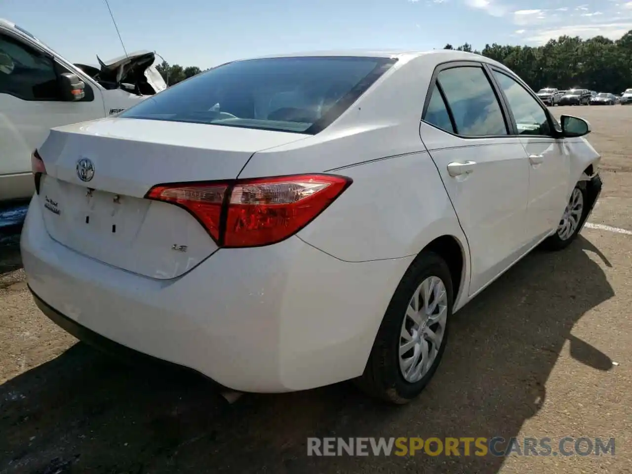 4 Photograph of a damaged car 5YFBURHE3KP932588 TOYOTA COROLLA 2019