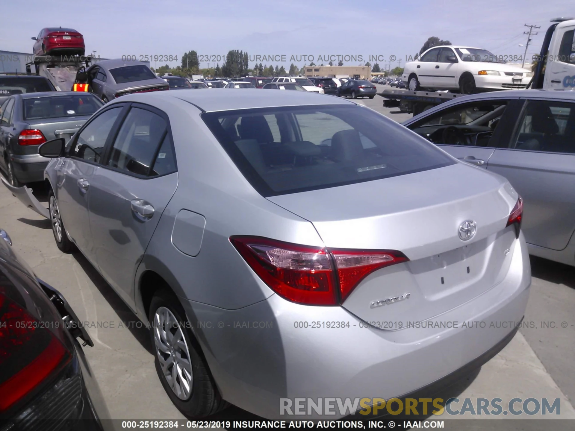 3 Photograph of a damaged car 5YFBURHE3KP932655 TOYOTA COROLLA 2019