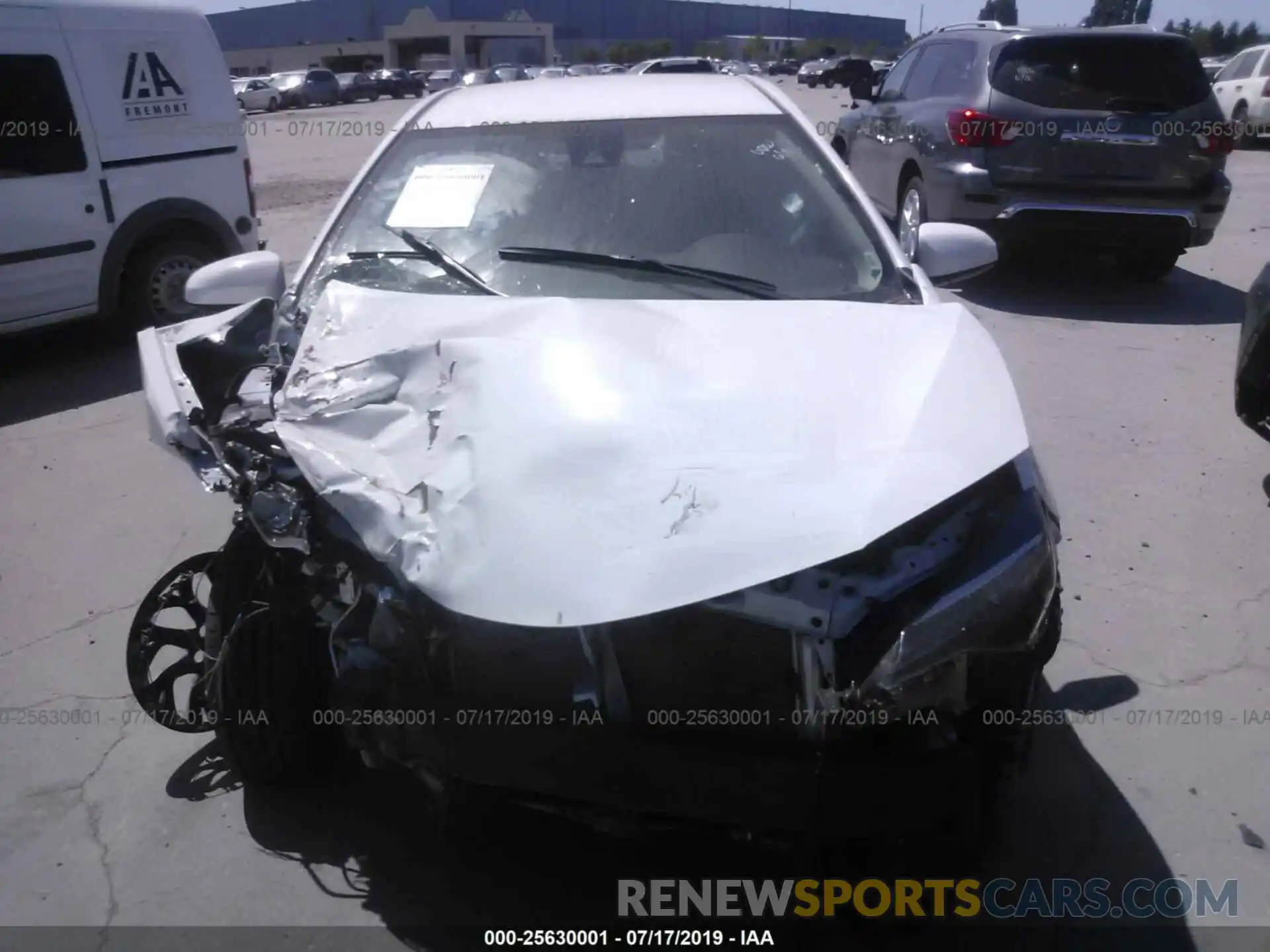 6 Photograph of a damaged car 5YFBURHE3KP932736 TOYOTA COROLLA 2019