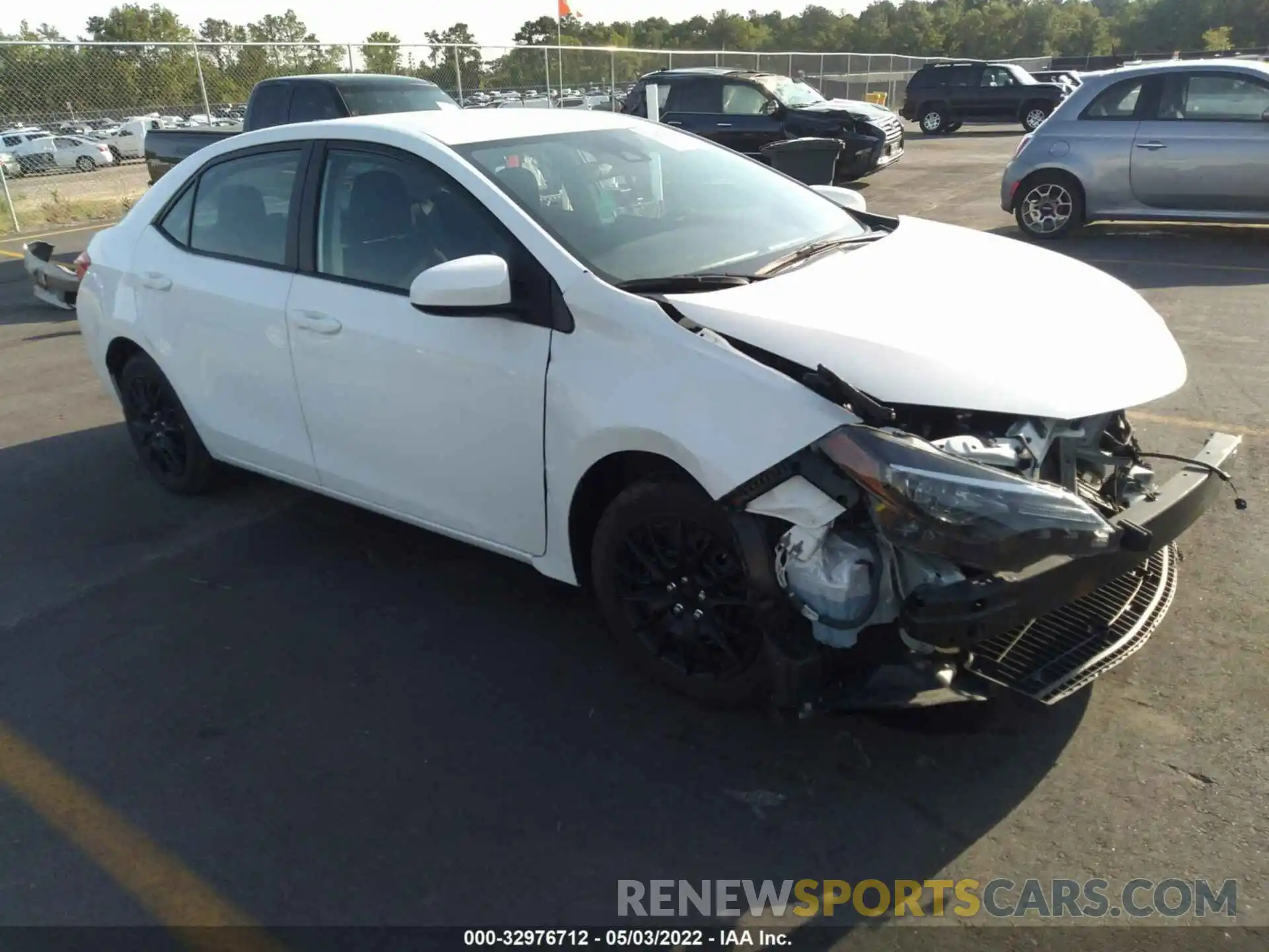 1 Photograph of a damaged car 5YFBURHE3KP932977 TOYOTA COROLLA 2019