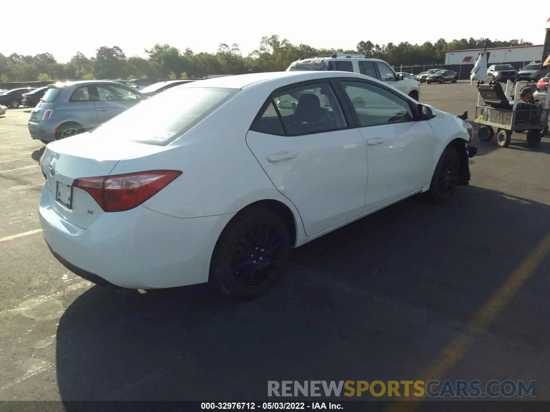 4 Photograph of a damaged car 5YFBURHE3KP932977 TOYOTA COROLLA 2019