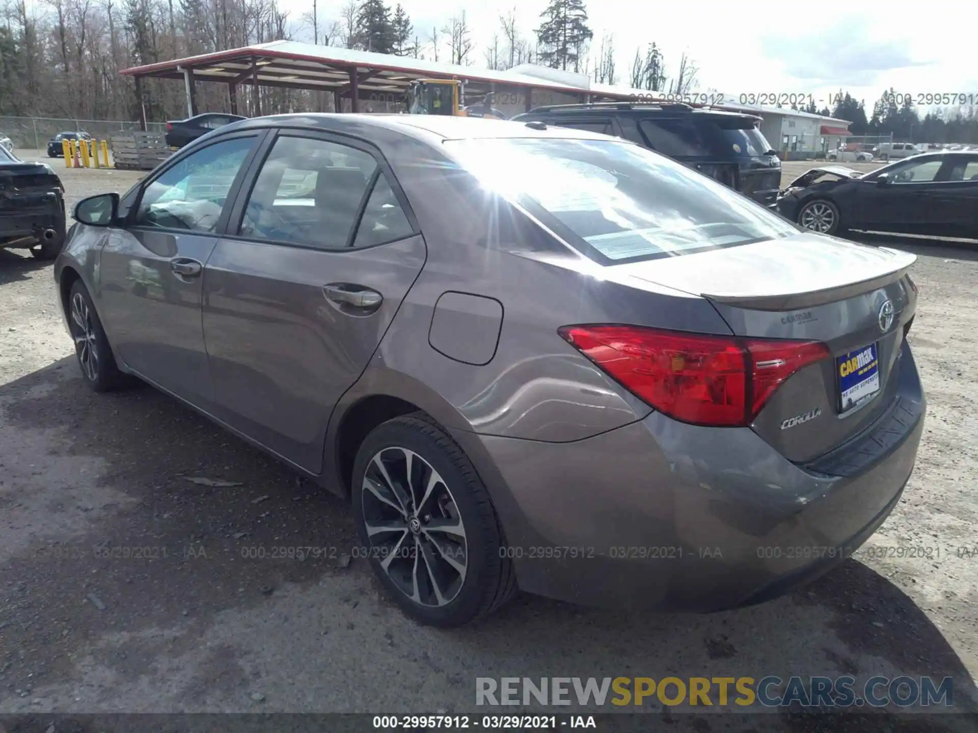 3 Photograph of a damaged car 5YFBURHE3KP933076 TOYOTA COROLLA 2019