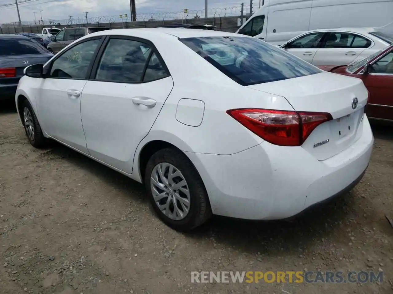 3 Photograph of a damaged car 5YFBURHE3KP933160 TOYOTA COROLLA 2019