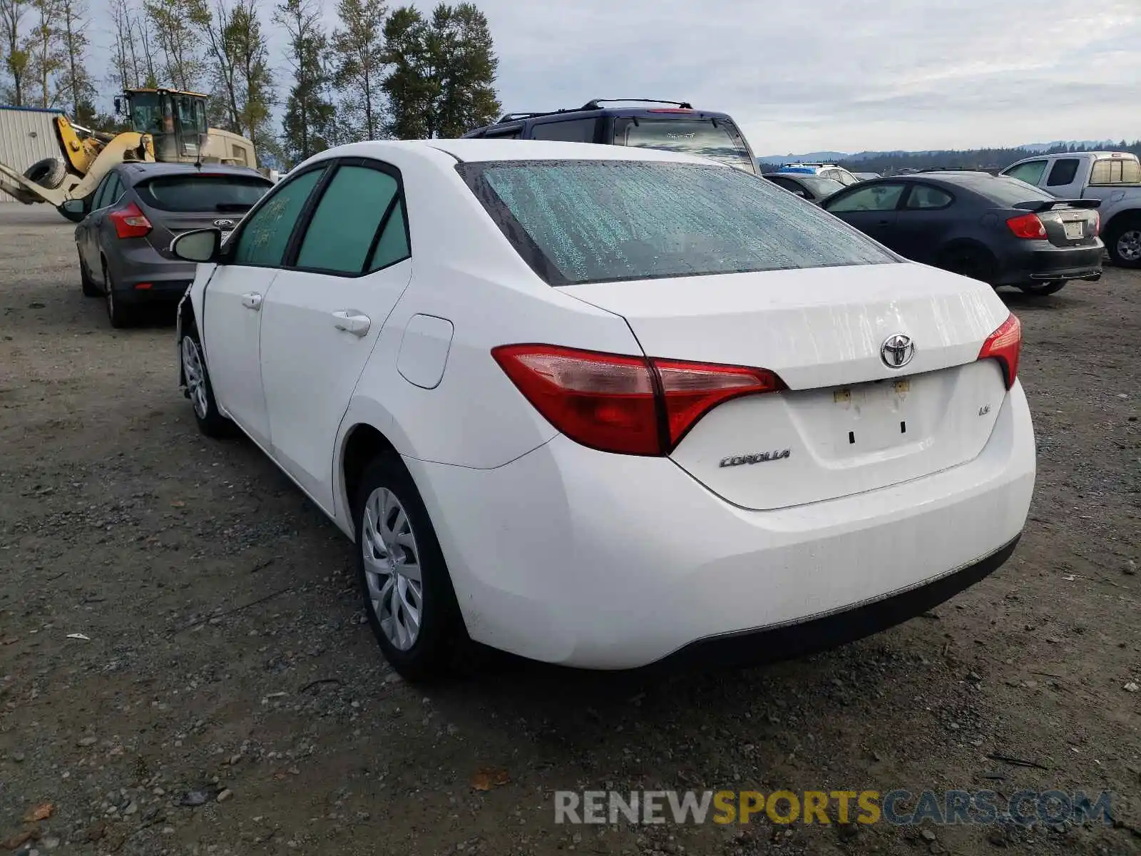 3 Photograph of a damaged car 5YFBURHE3KP933319 TOYOTA COROLLA 2019