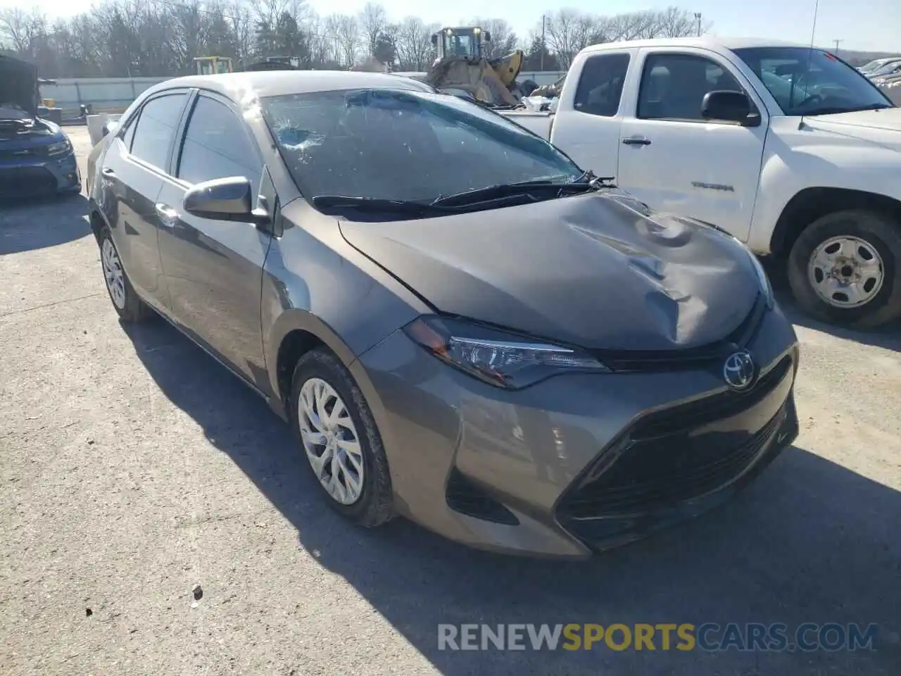 1 Photograph of a damaged car 5YFBURHE3KP933823 TOYOTA COROLLA 2019