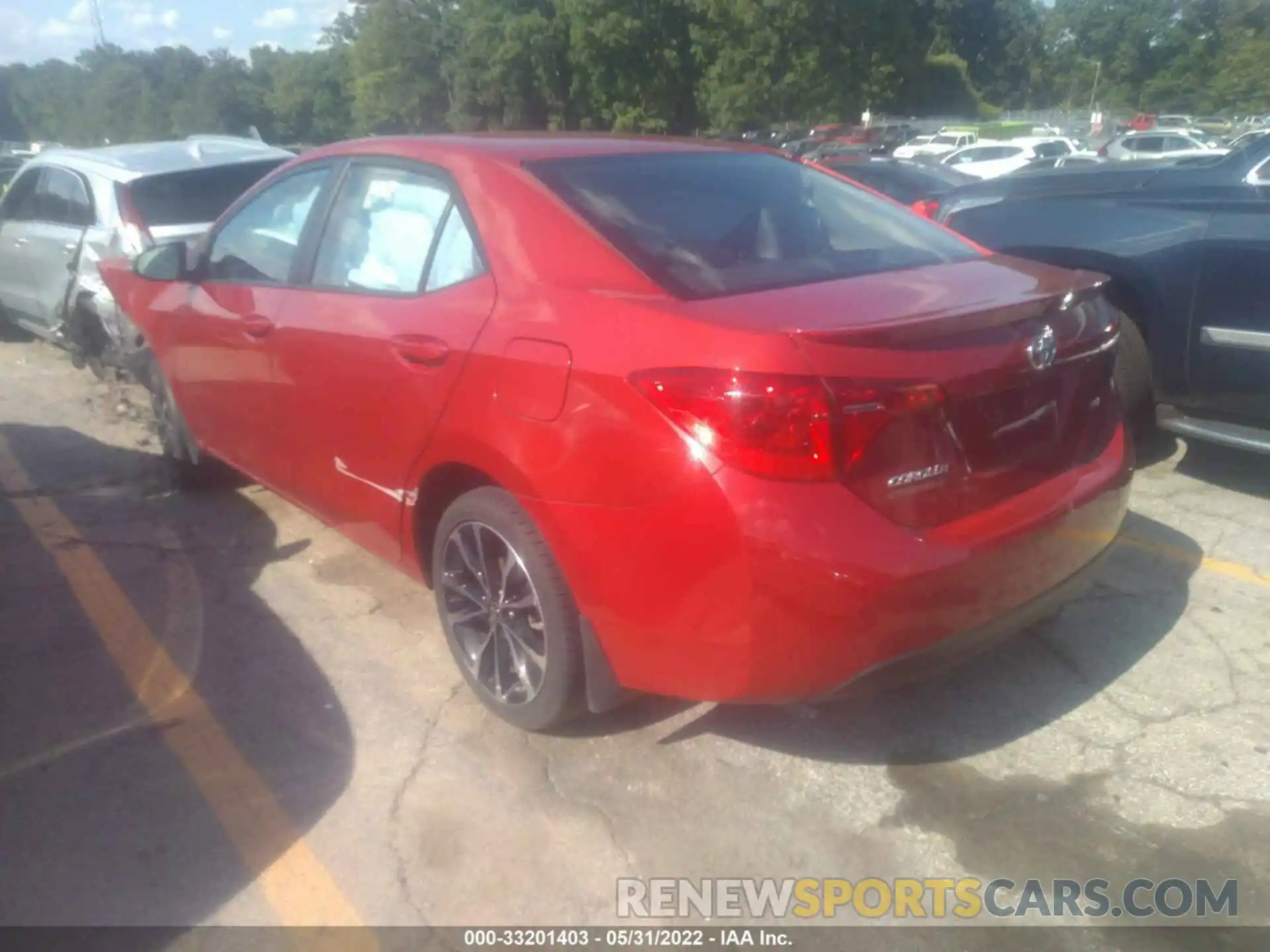 3 Photograph of a damaged car 5YFBURHE3KP934096 TOYOTA COROLLA 2019