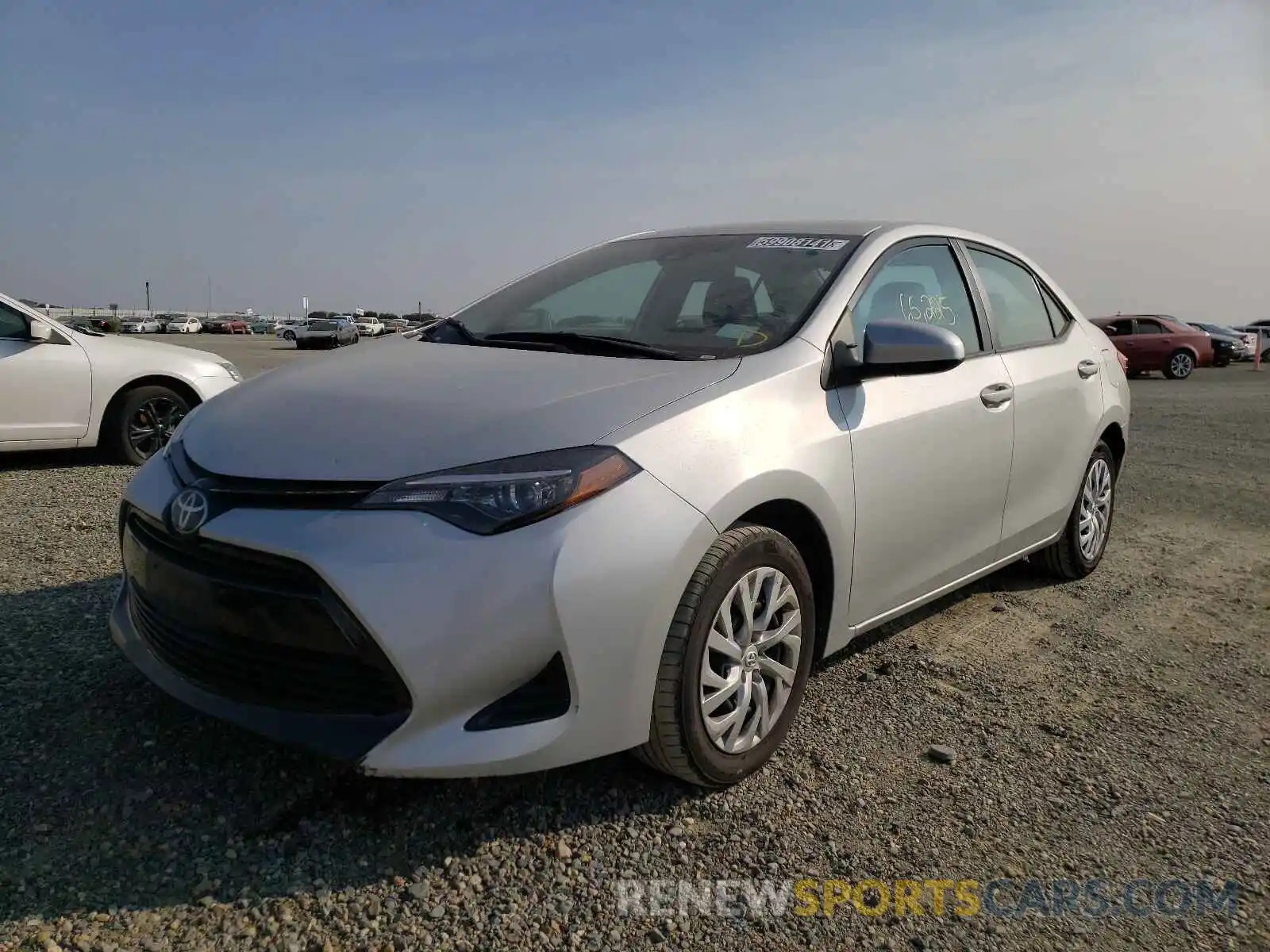 2 Photograph of a damaged car 5YFBURHE3KP934292 TOYOTA COROLLA 2019