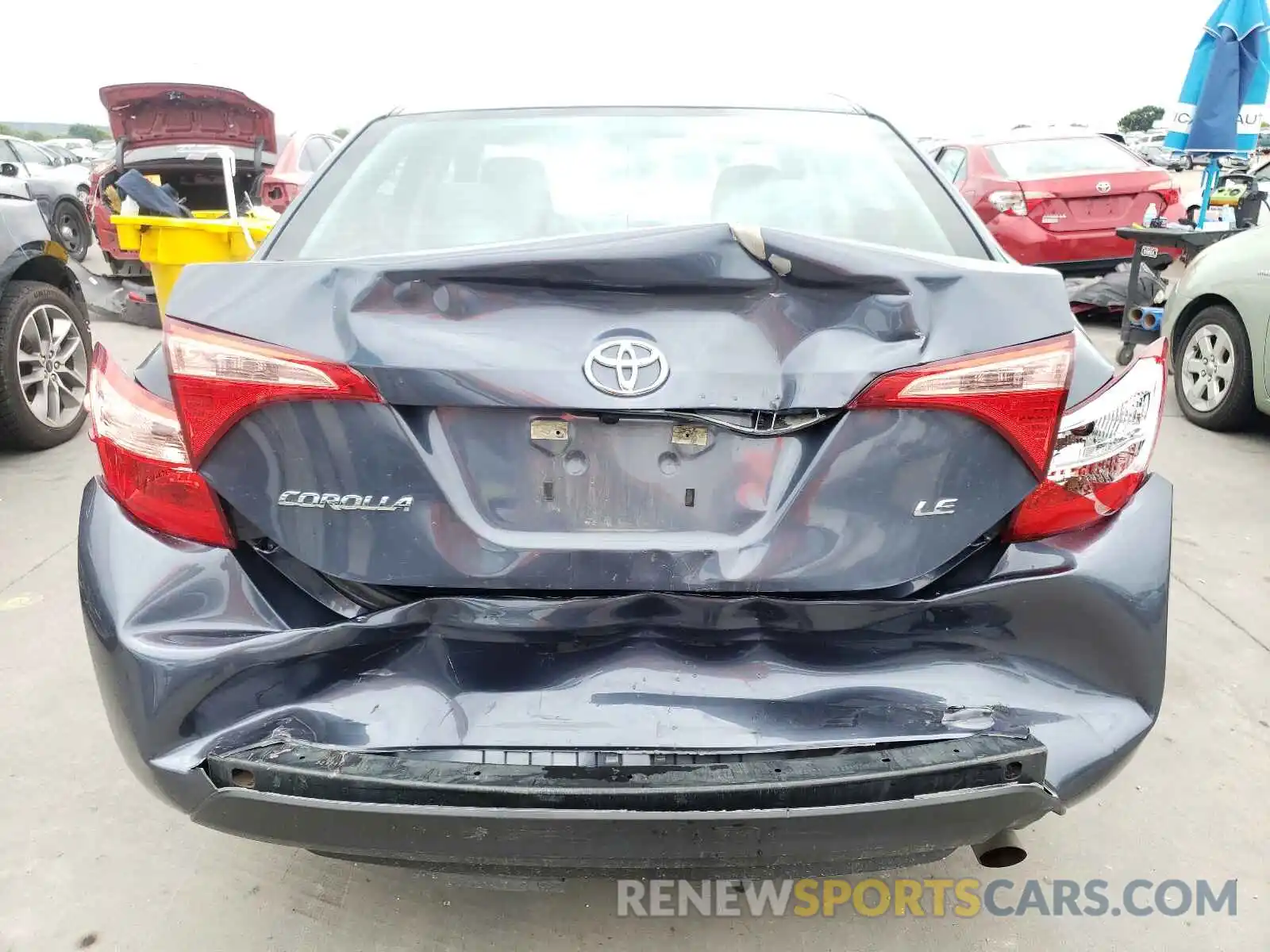 9 Photograph of a damaged car 5YFBURHE3KP934339 TOYOTA COROLLA 2019