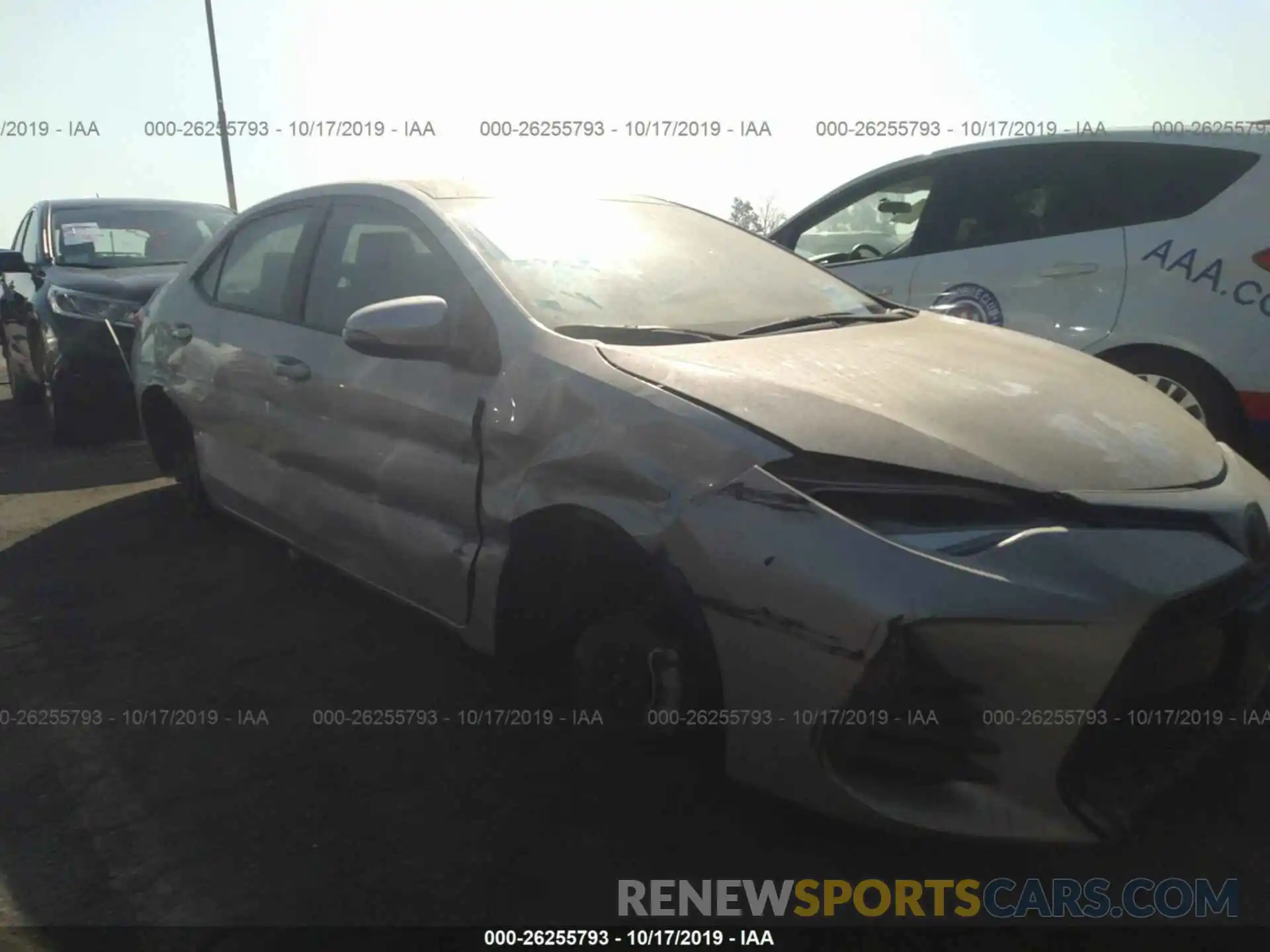 1 Photograph of a damaged car 5YFBURHE3KP934468 TOYOTA COROLLA 2019