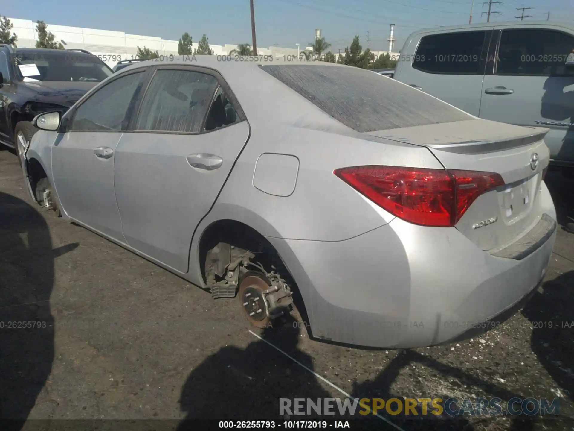 3 Photograph of a damaged car 5YFBURHE3KP934468 TOYOTA COROLLA 2019