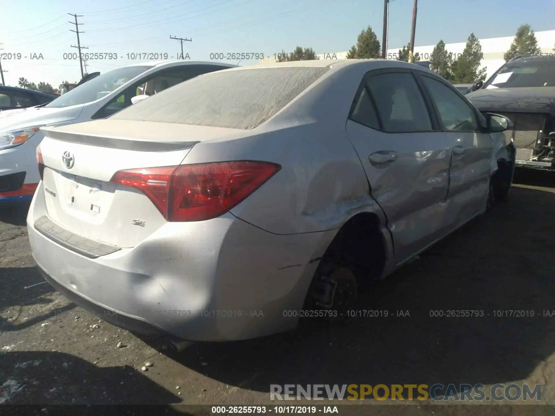 4 Photograph of a damaged car 5YFBURHE3KP934468 TOYOTA COROLLA 2019