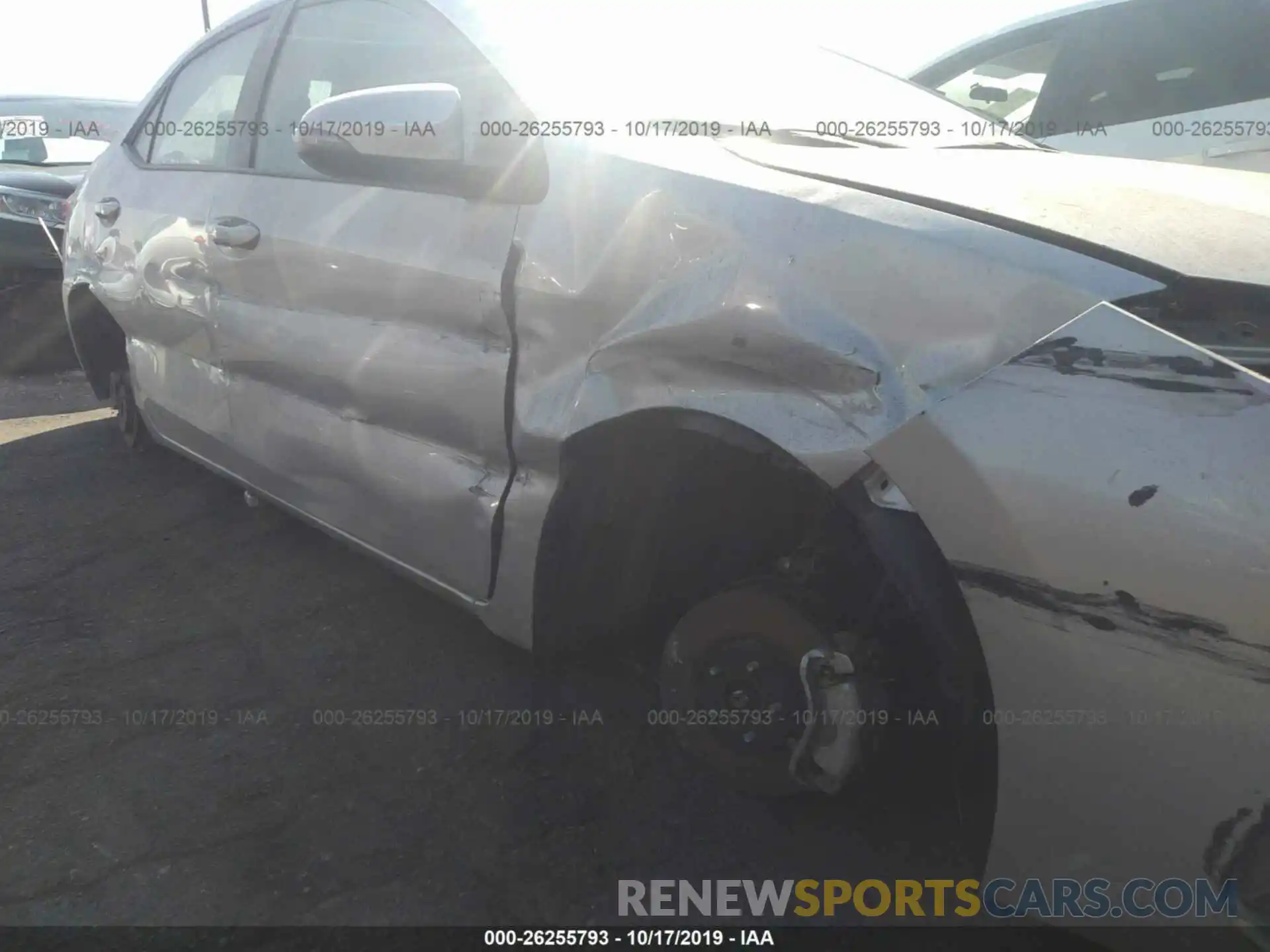 6 Photograph of a damaged car 5YFBURHE3KP934468 TOYOTA COROLLA 2019