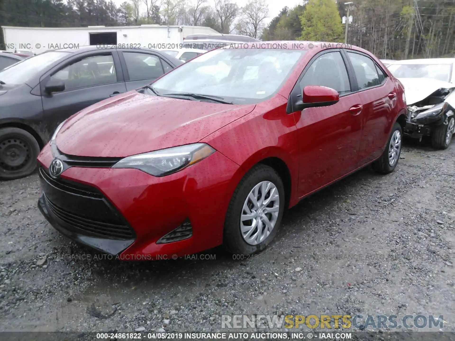 2 Photograph of a damaged car 5YFBURHE3KP934518 TOYOTA COROLLA 2019