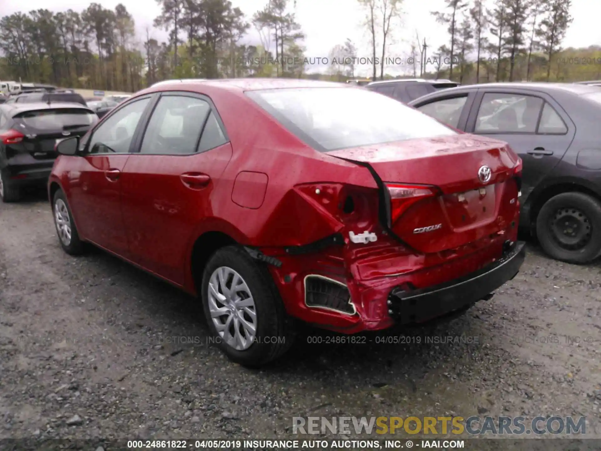 3 Photograph of a damaged car 5YFBURHE3KP934518 TOYOTA COROLLA 2019