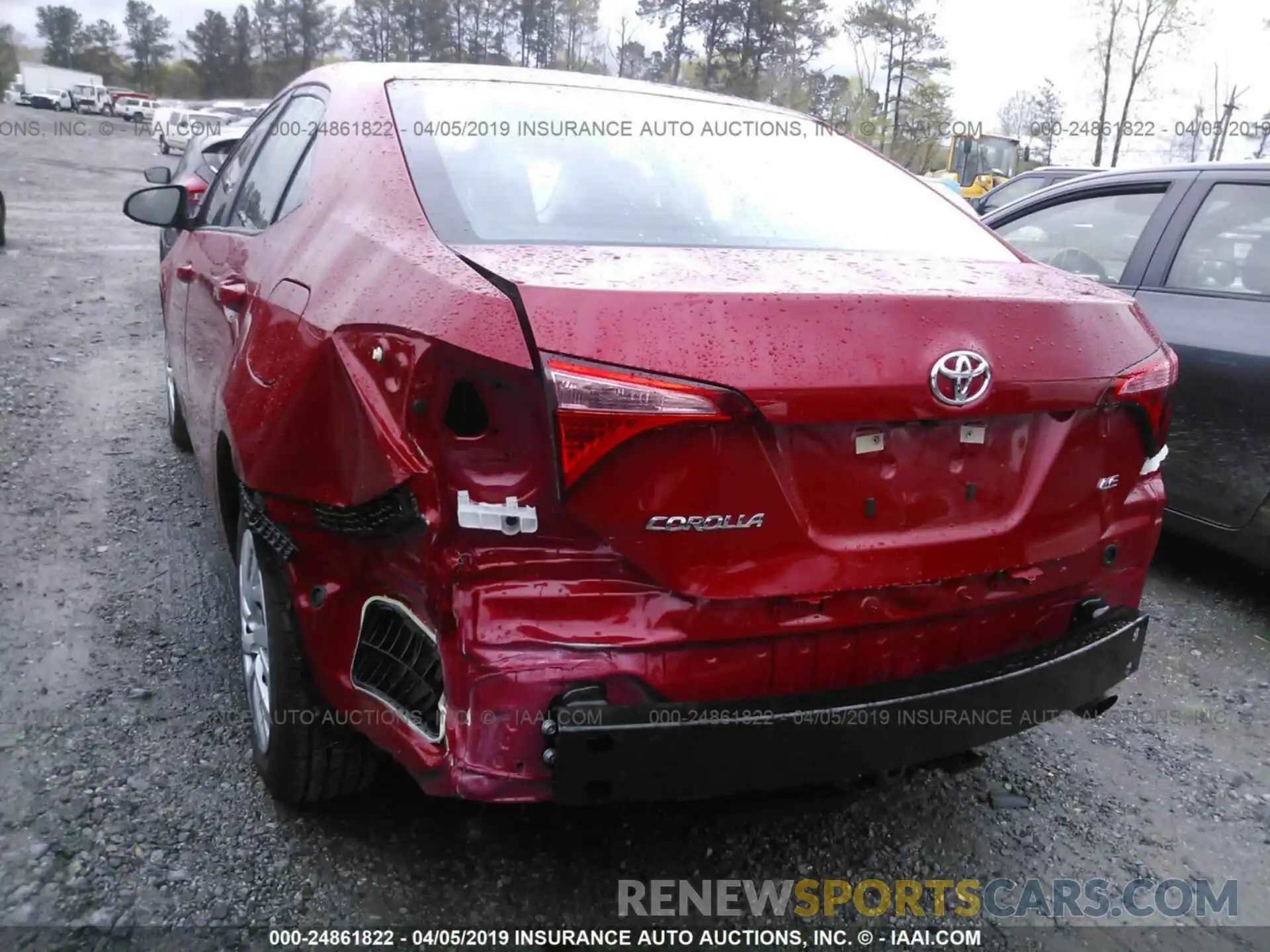 6 Photograph of a damaged car 5YFBURHE3KP934518 TOYOTA COROLLA 2019